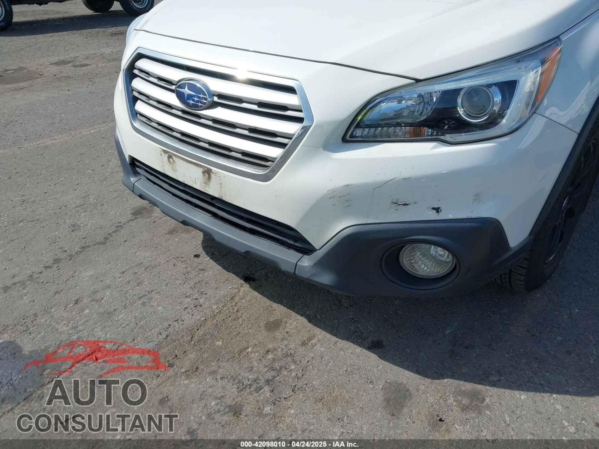 SUBARU OUTBACK 2016 - 4S4BSACC6G3242777
