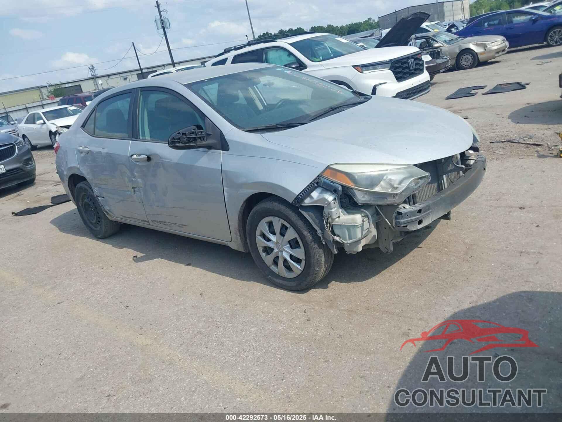 TOYOTA COROLLA 2016 - 5YFBURHE4GP463874
