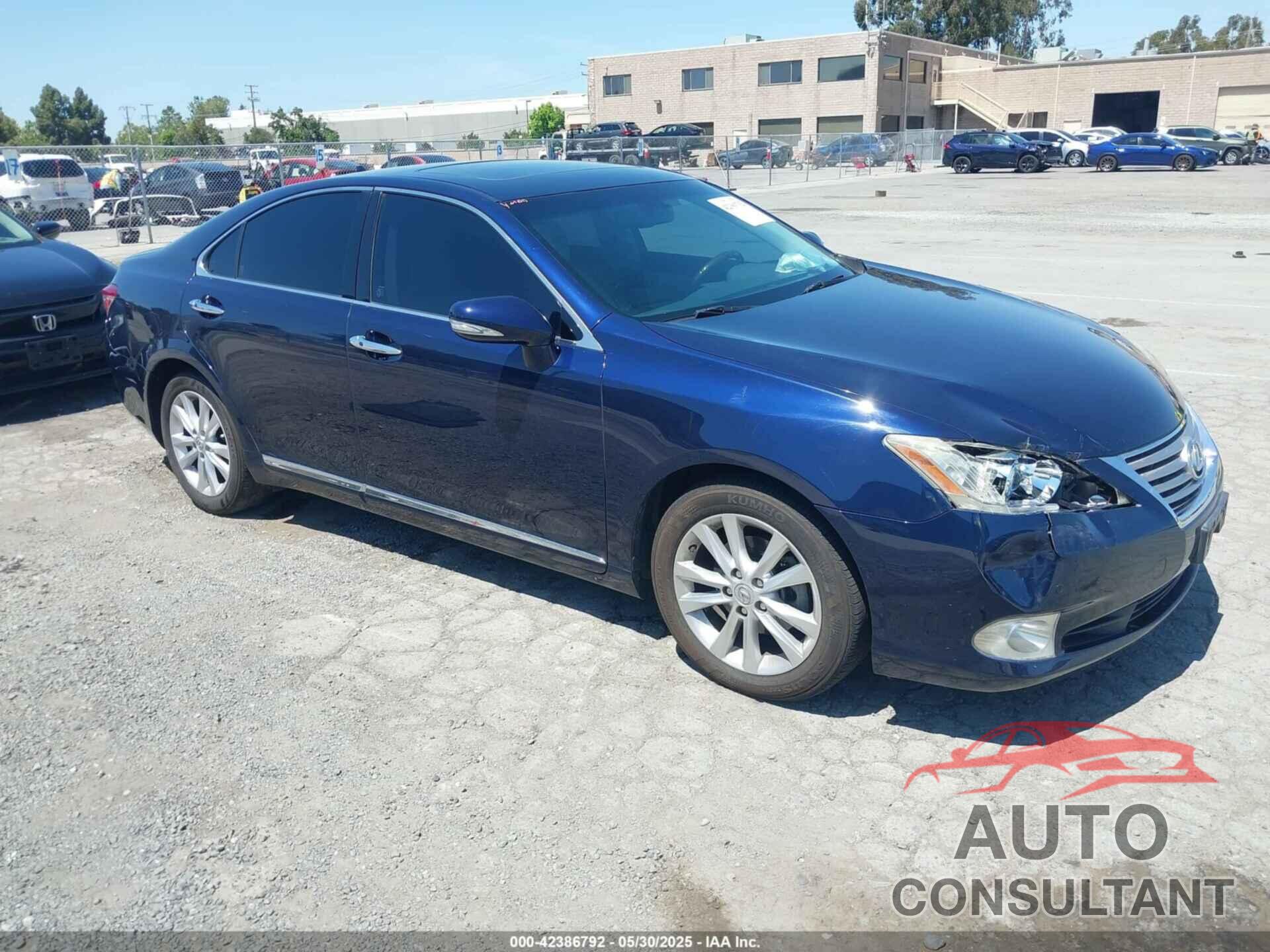 LEXUS ES 350 2011 - JTHBK1EG7B2449776