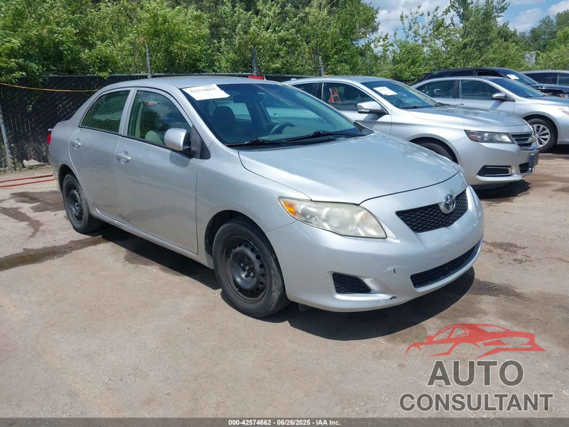 TOYOTA COROLLA 2010 - 2T1BU4EEXAC505611