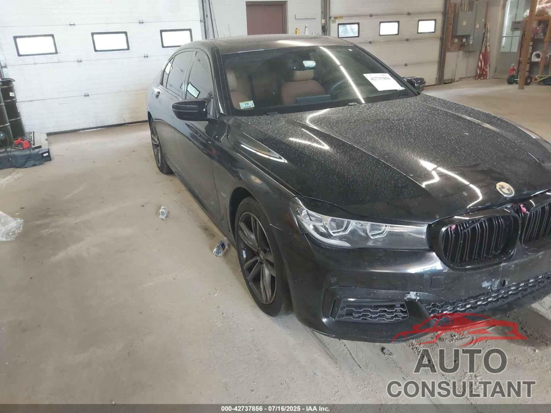 BMW 740I 2017 - WBA7E4C59HGU99489