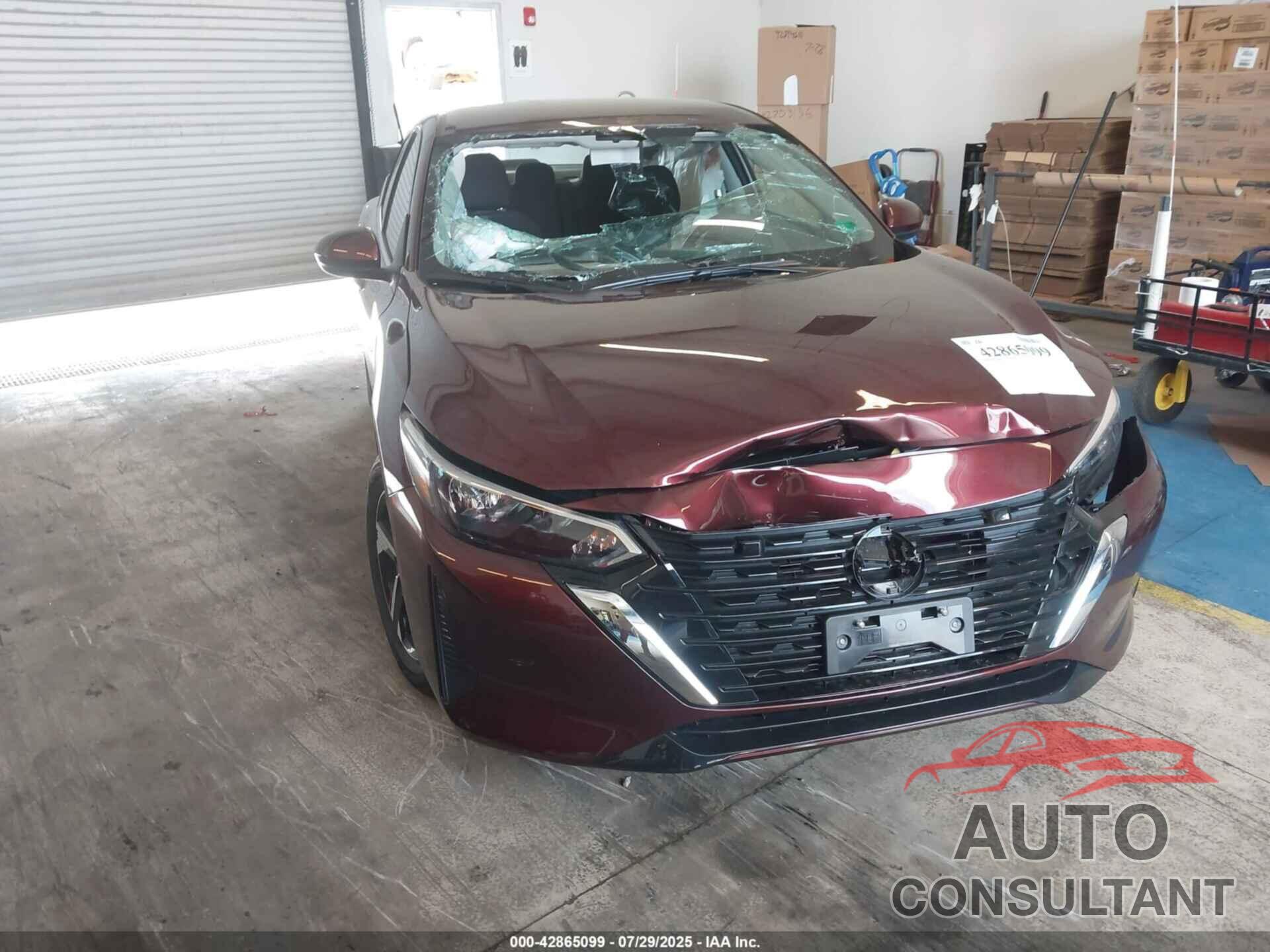 NISSAN SENTRA 2025 - 3N1AB8CV5SY345993