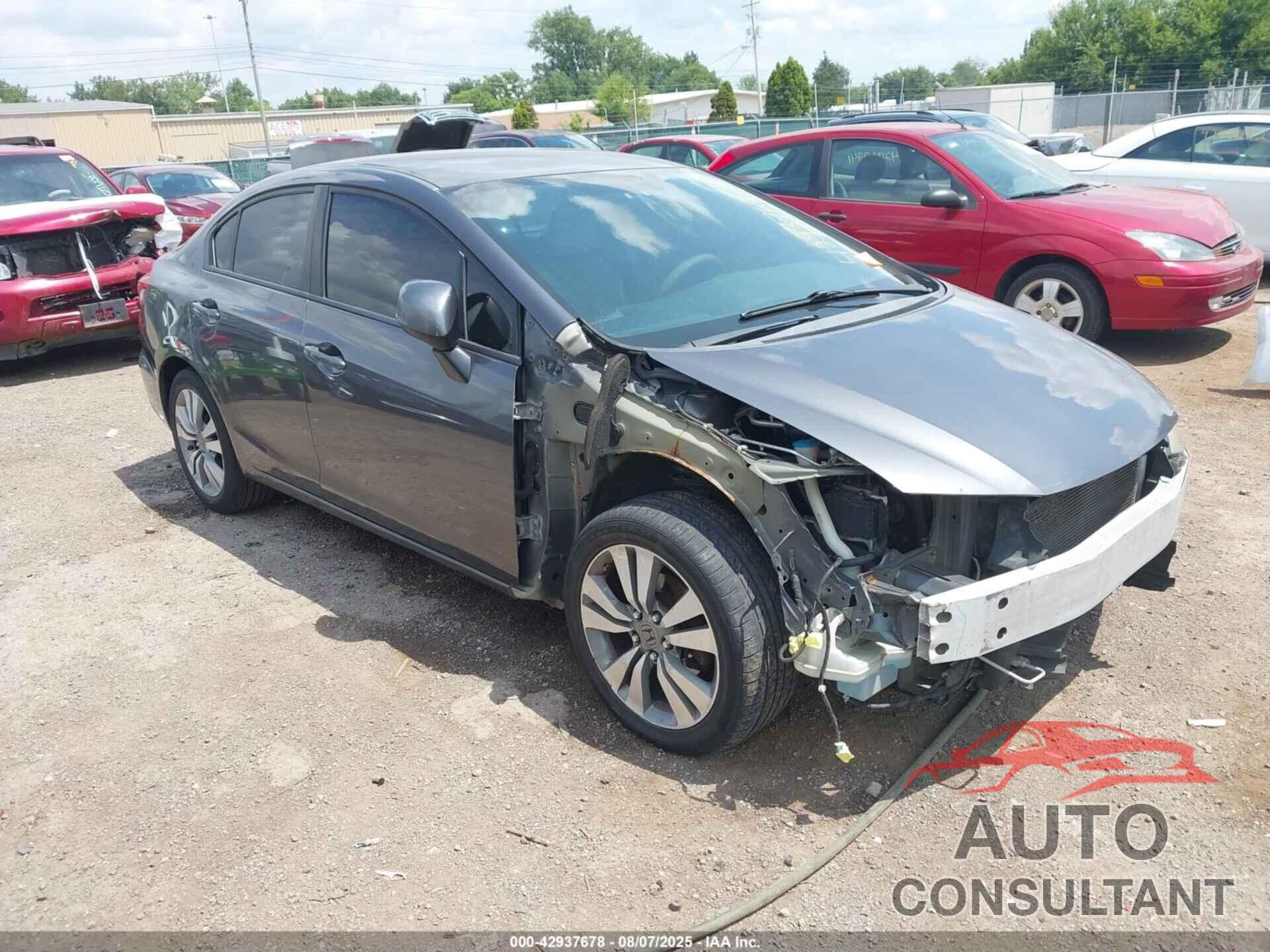 HONDA CIVIC 2013 - 2HGFB2F52DH544795