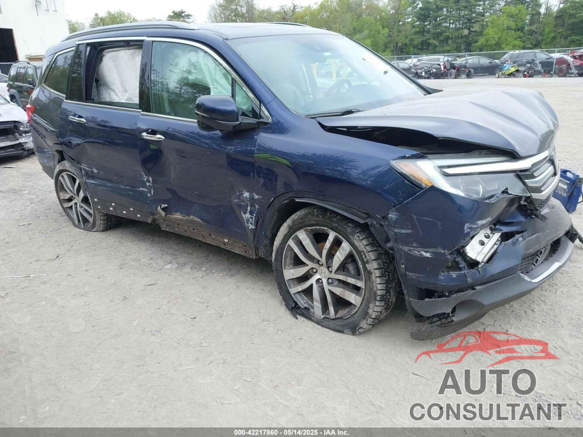 HONDA PILOT 2016 - 5FNYF6H93GB018138