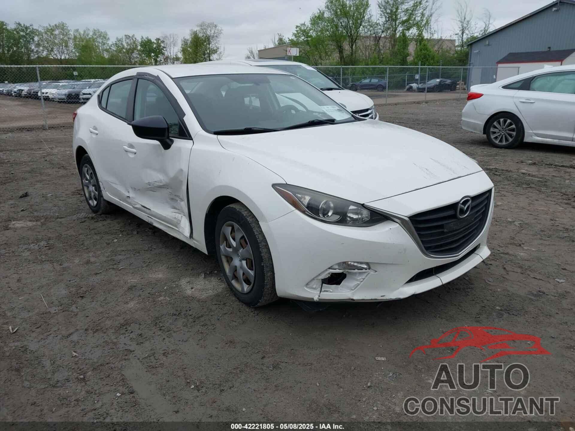 MAZDA MAZDA3 2014 - JM1BM1T74E1173503