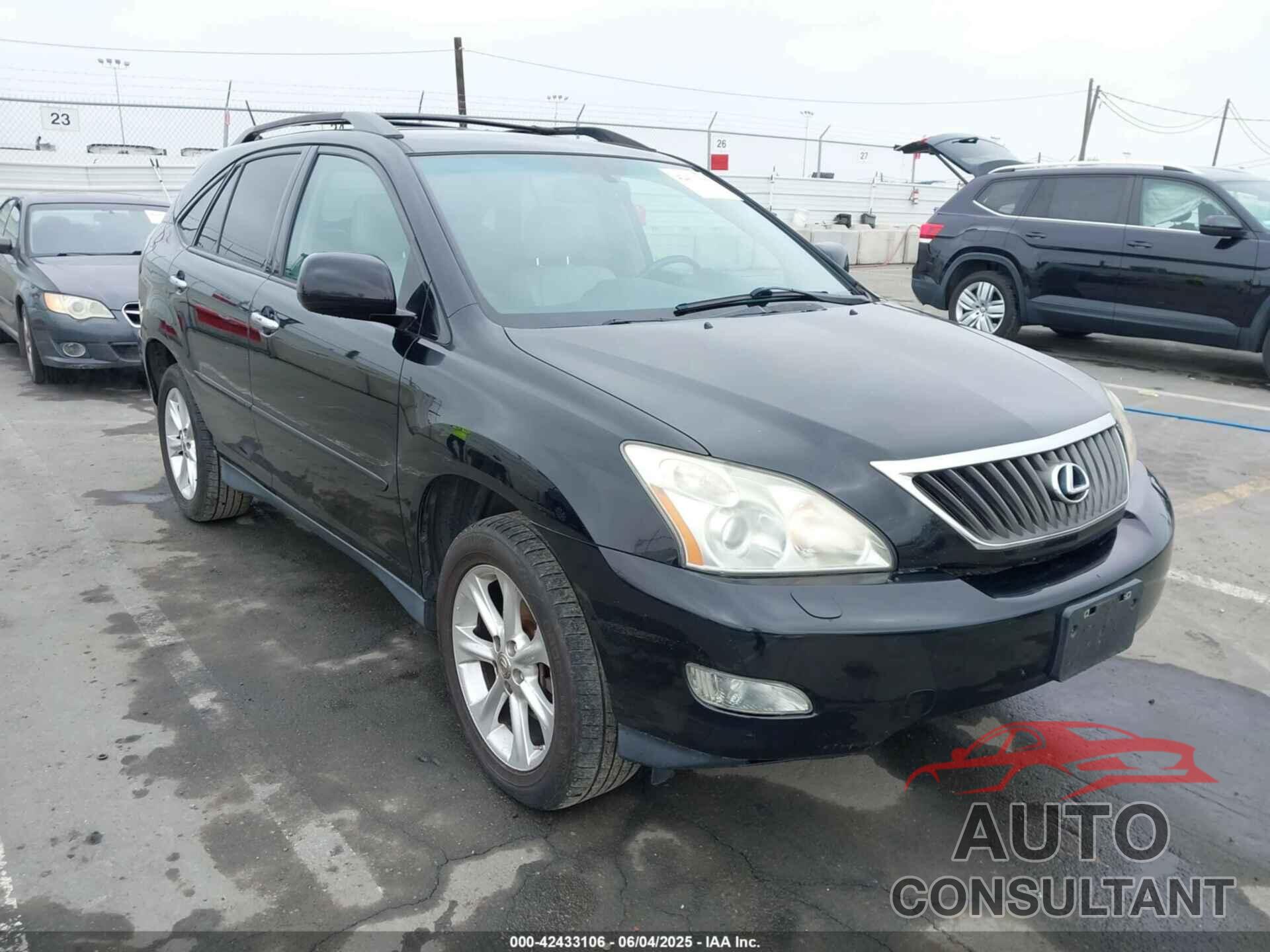 LEXUS RX 350 2009 - 2T2GK31U29C060422