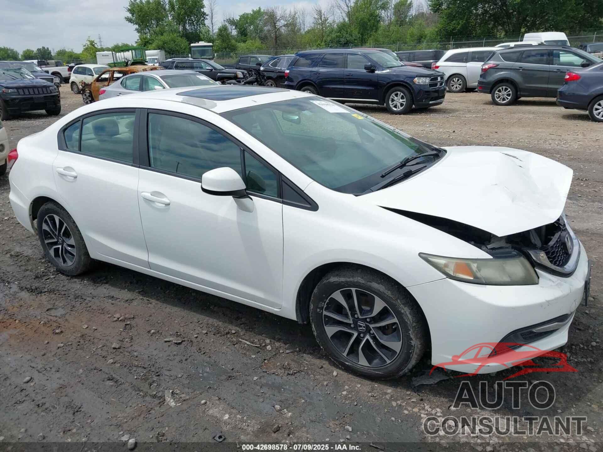 HONDA CIVIC 2013 - 19XFB2F81DE076871