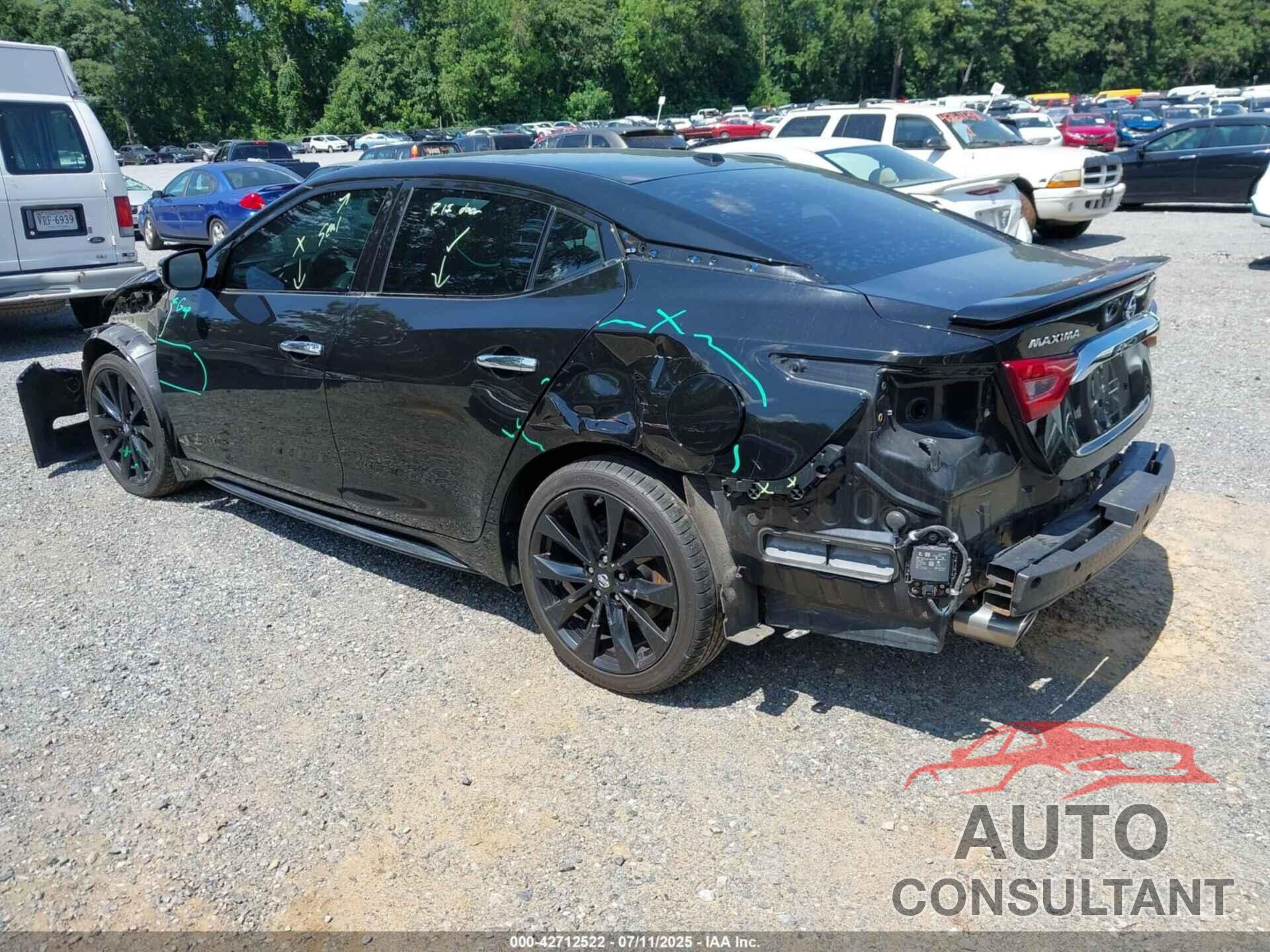 NISSAN MAXIMA 2017 - 1N4AA6AP3HC450693
