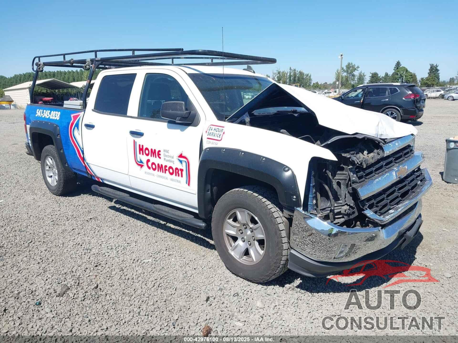 CHEVROLET SILVERADO 1500 2017 - 3GCUKREC3HG217603
