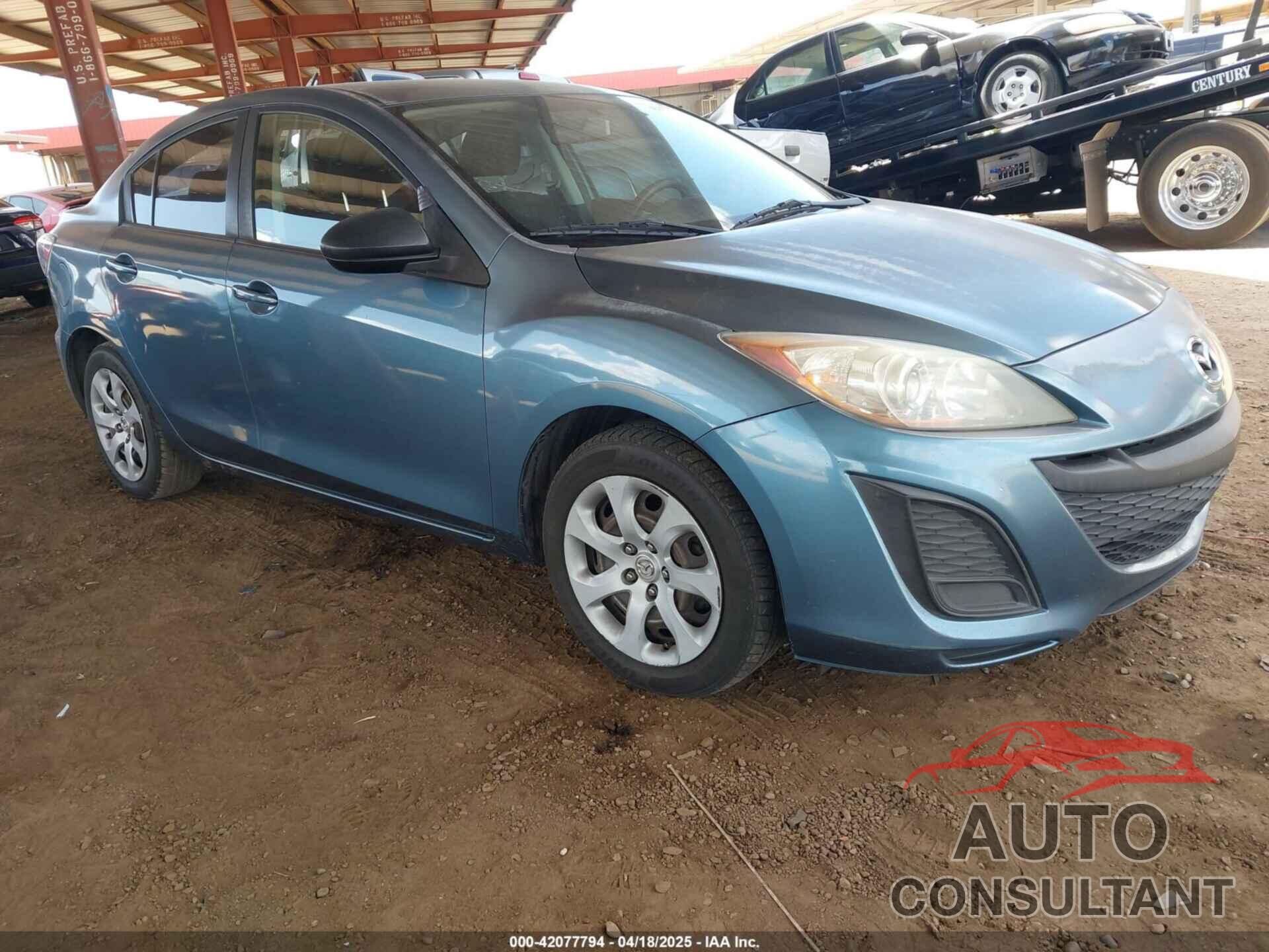 MAZDA MAZDA3 2011 - JM1BL1UF2B1415922