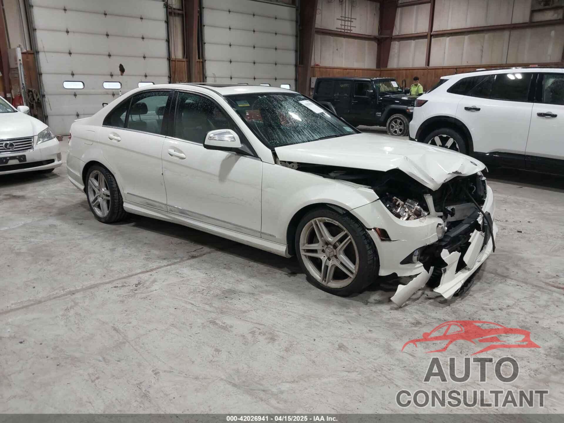 MERCEDES-BENZ C 350 2009 - WDDGF56X49F254759