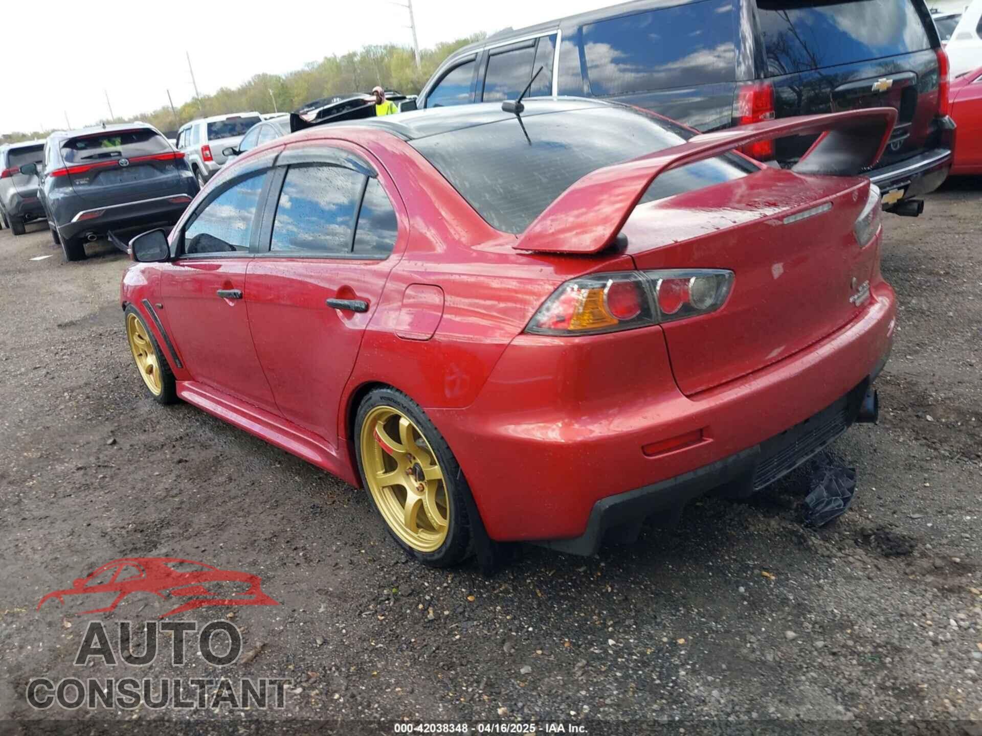 MITSUBISHI LANCER EVOLUTION 2015 - JA32W7FV9FU028768