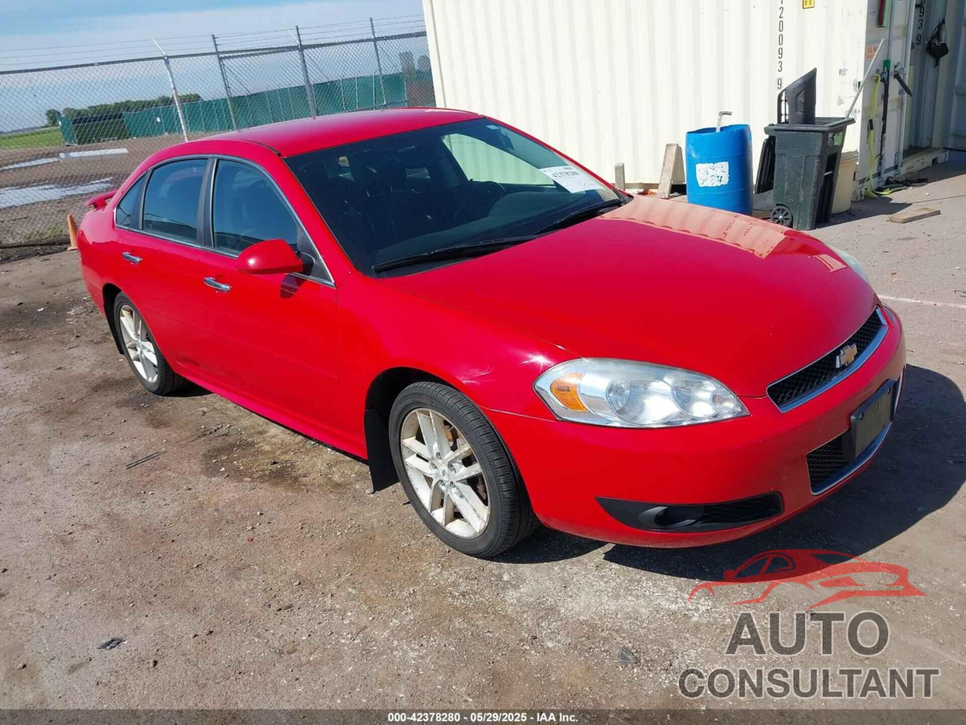 CHEVROLET IMPALA 2013 - 2G1WC5E33D1203503