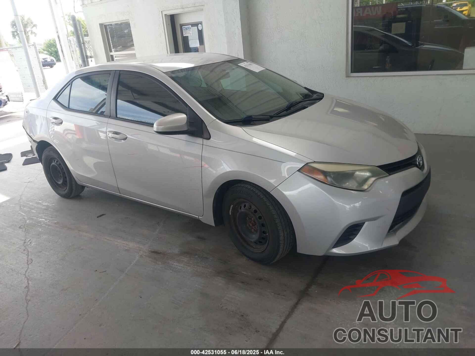 TOYOTA COROLLA 2015 - 2T1BURHE4FC242161