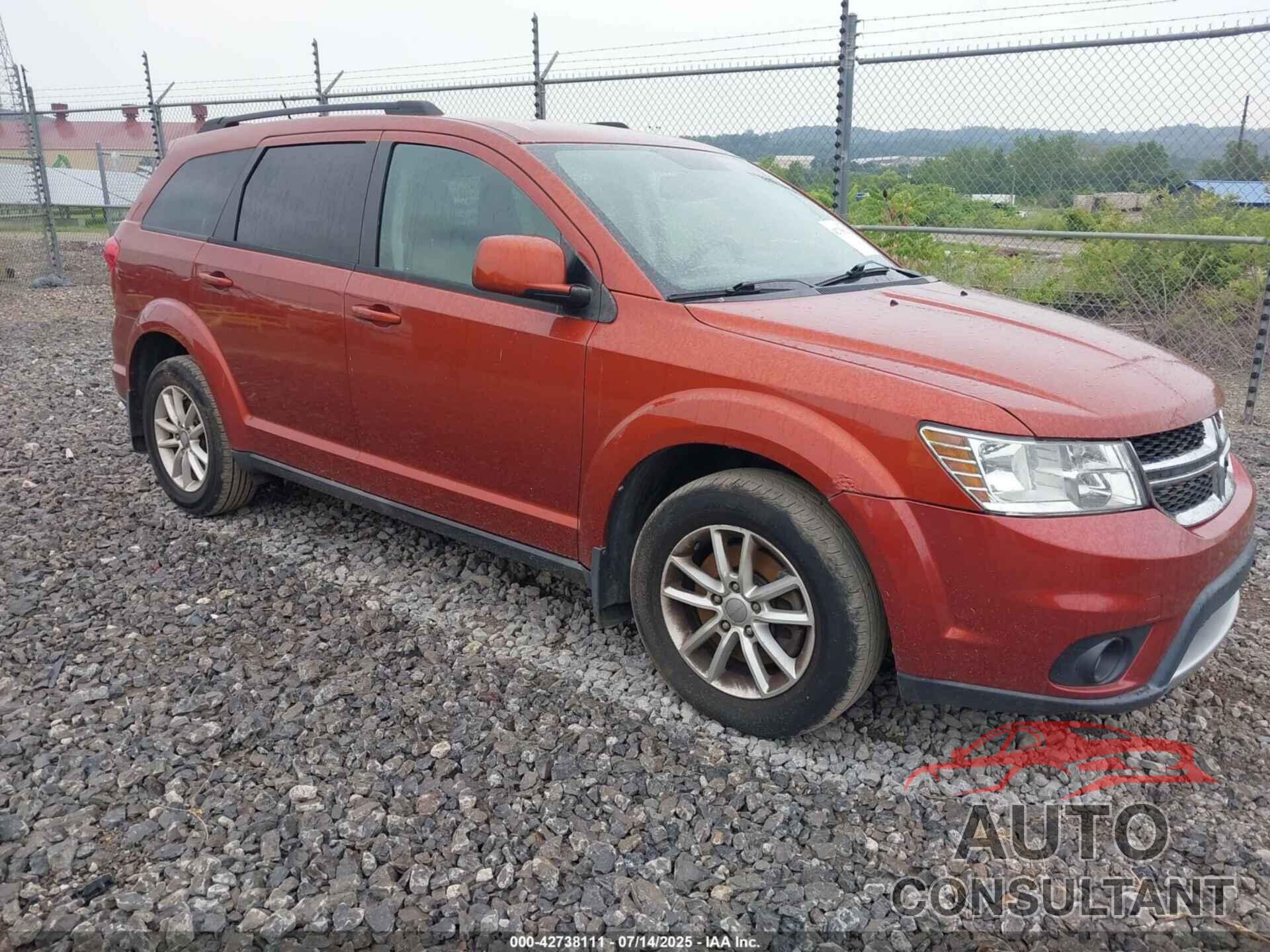 DODGE JOURNEY 2013 - 3C4PDDBG8DT510402