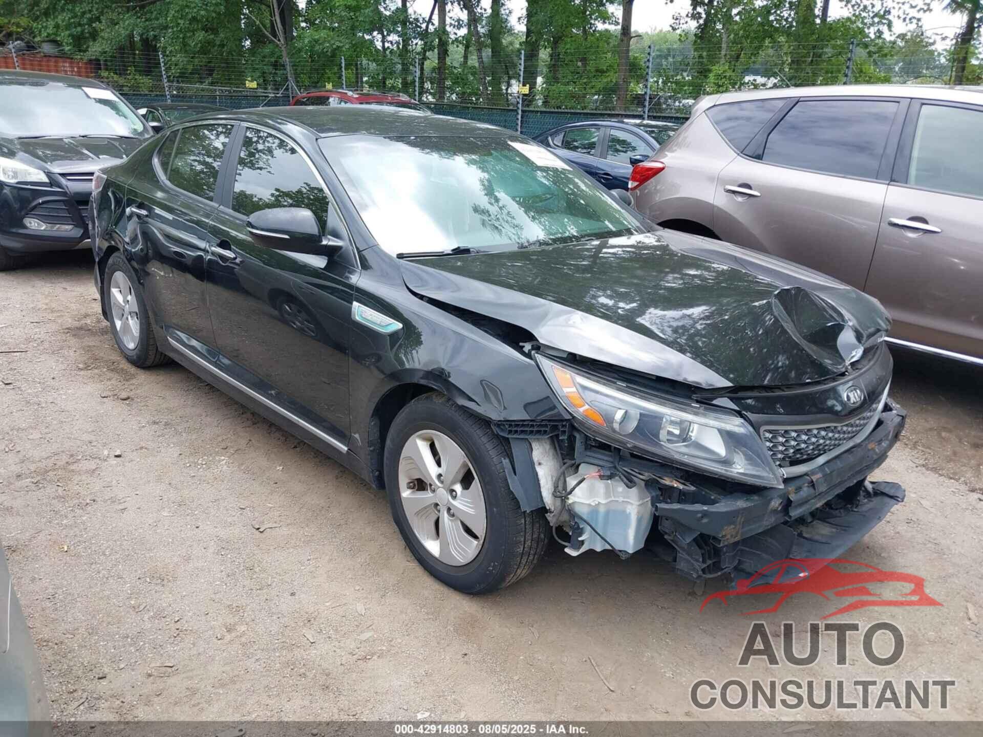 KIA OPTIMA HYBRID 2015 - KNAGM4AD1F5086908