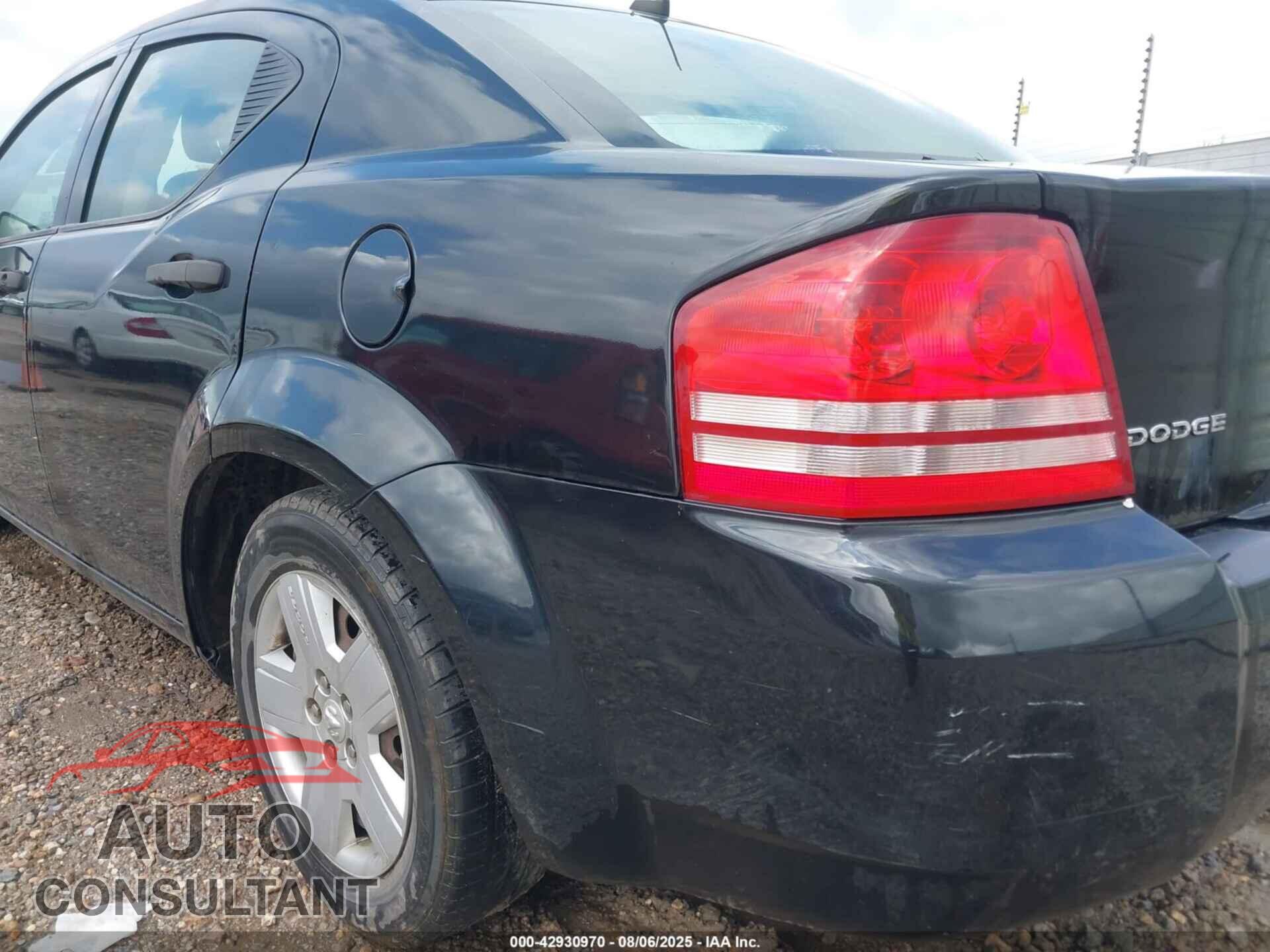 DODGE AVENGER 2010 - 1B3CC4FB9AN107882