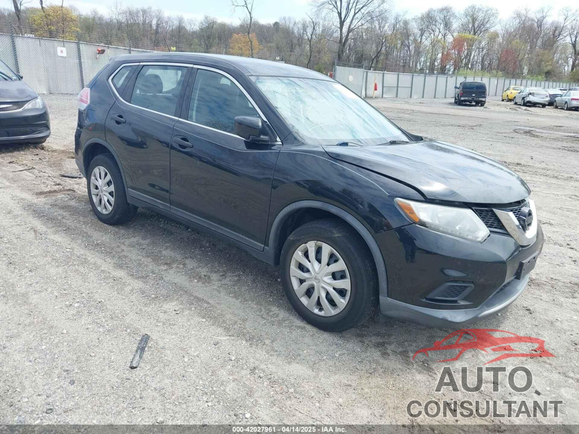 NISSAN ROGUE 2016 - KNMAT2MV1GP633816
