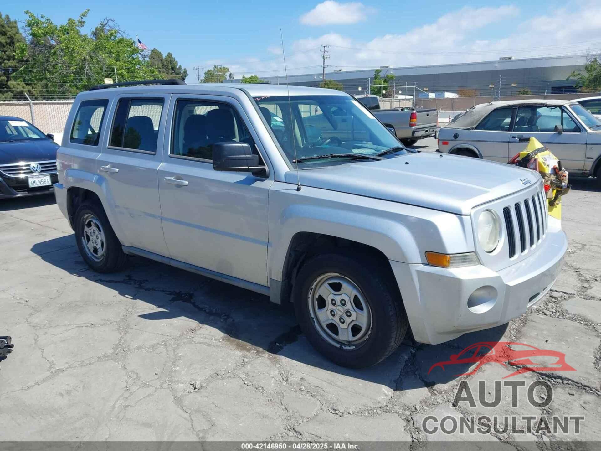JEEP PATRIOT 2010 - 1J4NT2GBXAD660180