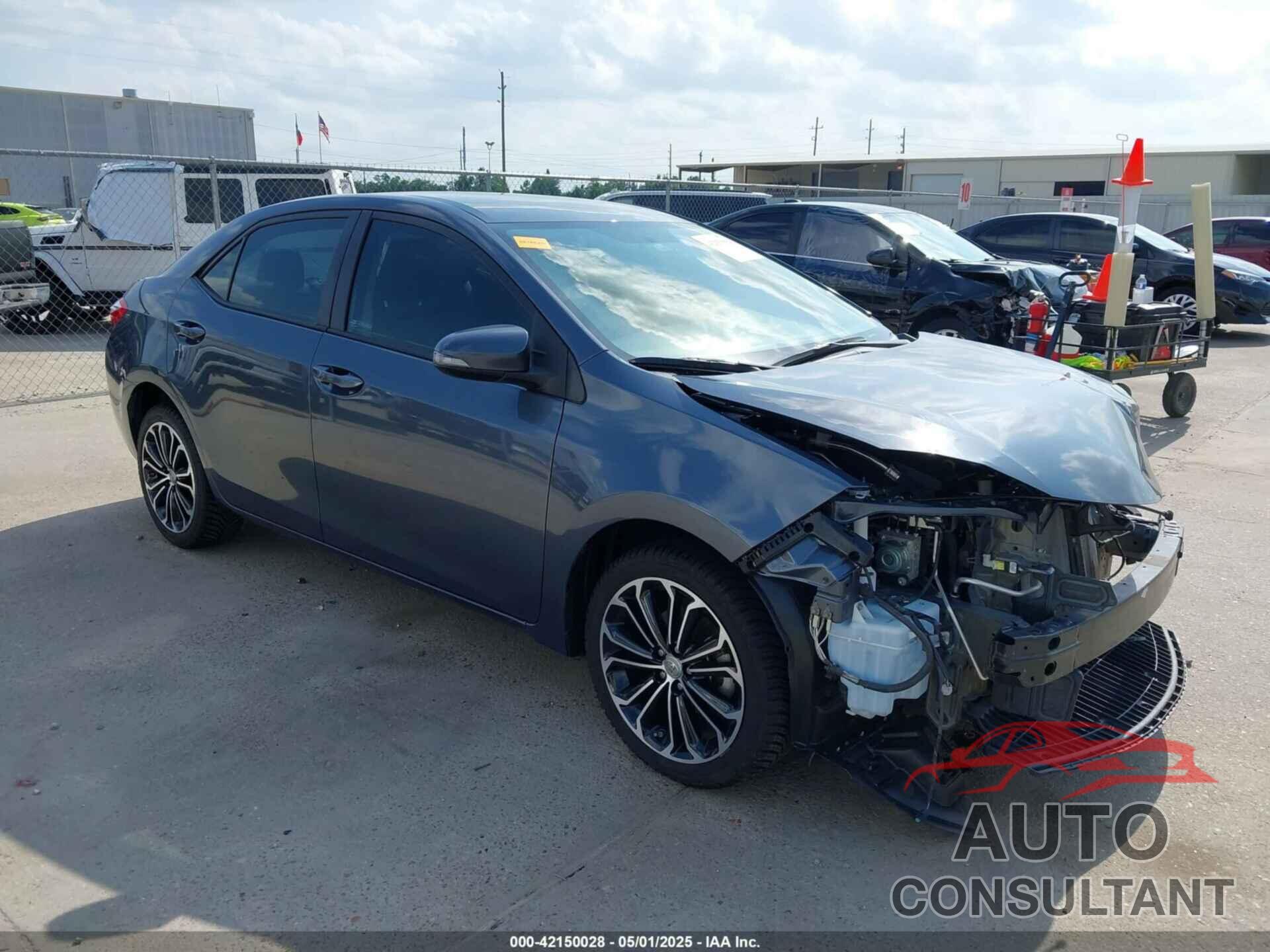 TOYOTA COROLLA 2016 - 5YFBURHE2GP542170