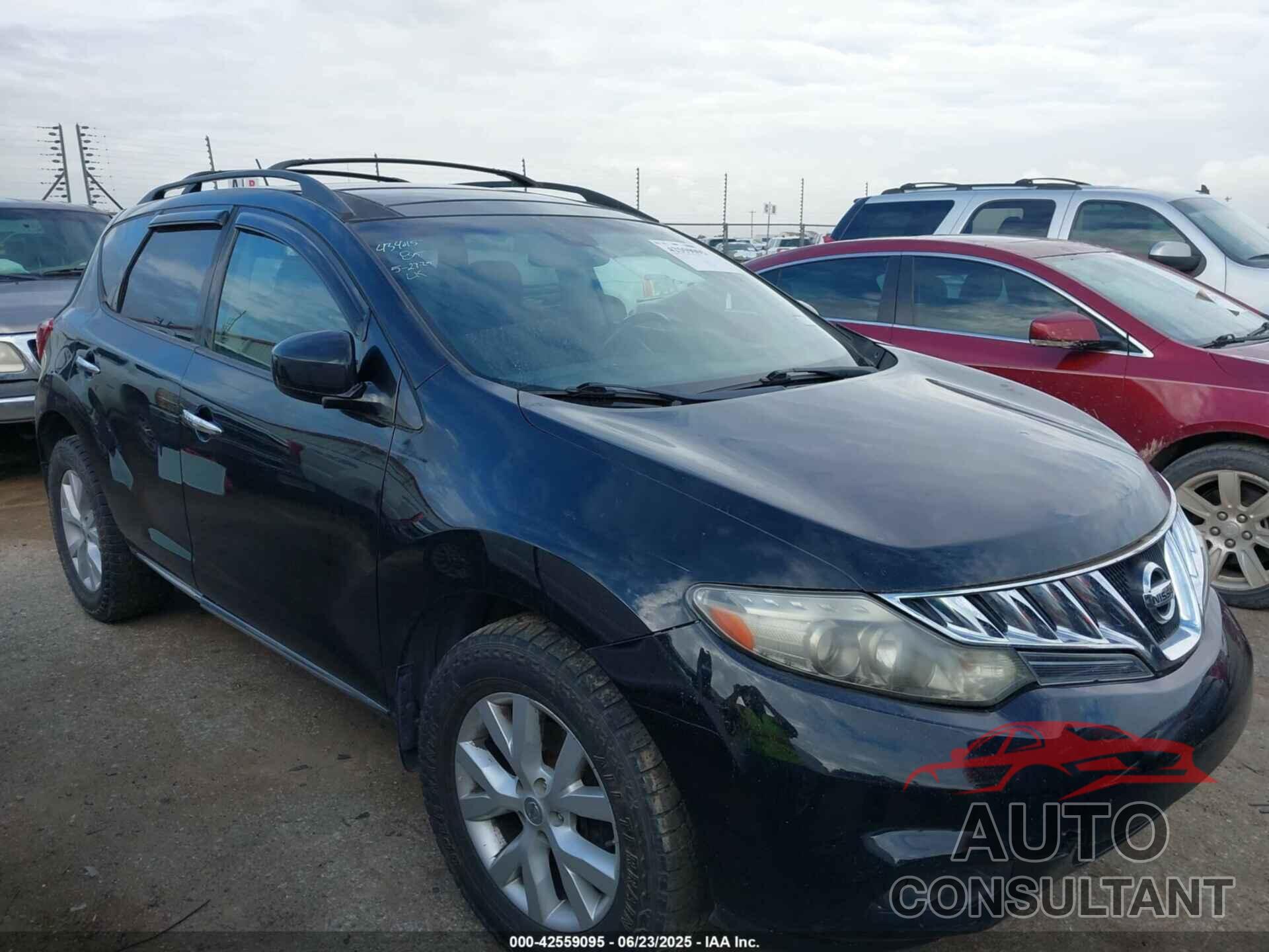 NISSAN MURANO 2011 - JN8AZ1MW4BW180540