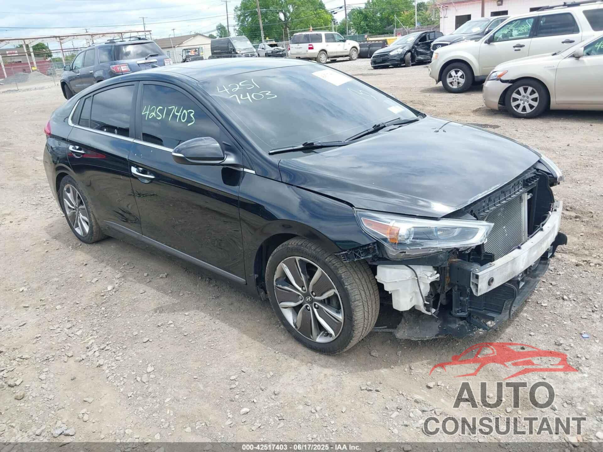 HYUNDAI IONIQ HYBRID 2018 - KMHC85LC0JU091365