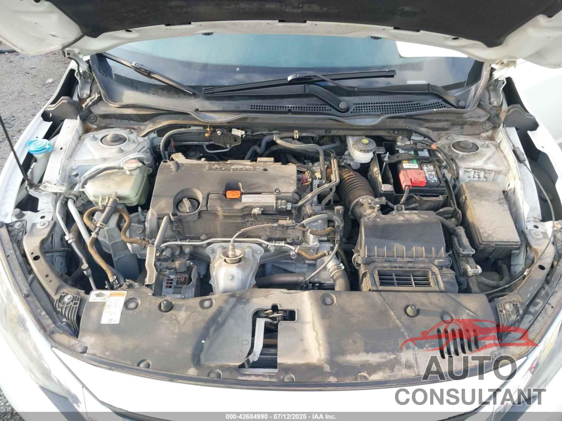 HONDA CIVIC 2017 - 19XFC2F52HE024853