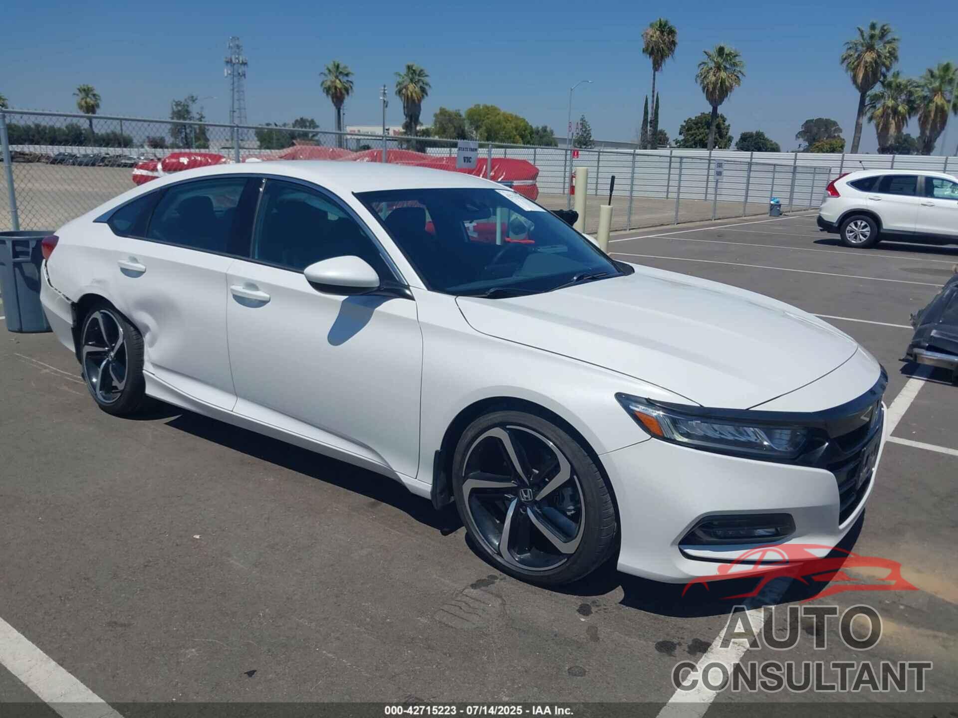 HONDA ACCORD 2018 - 1HGCV1F37JA041115