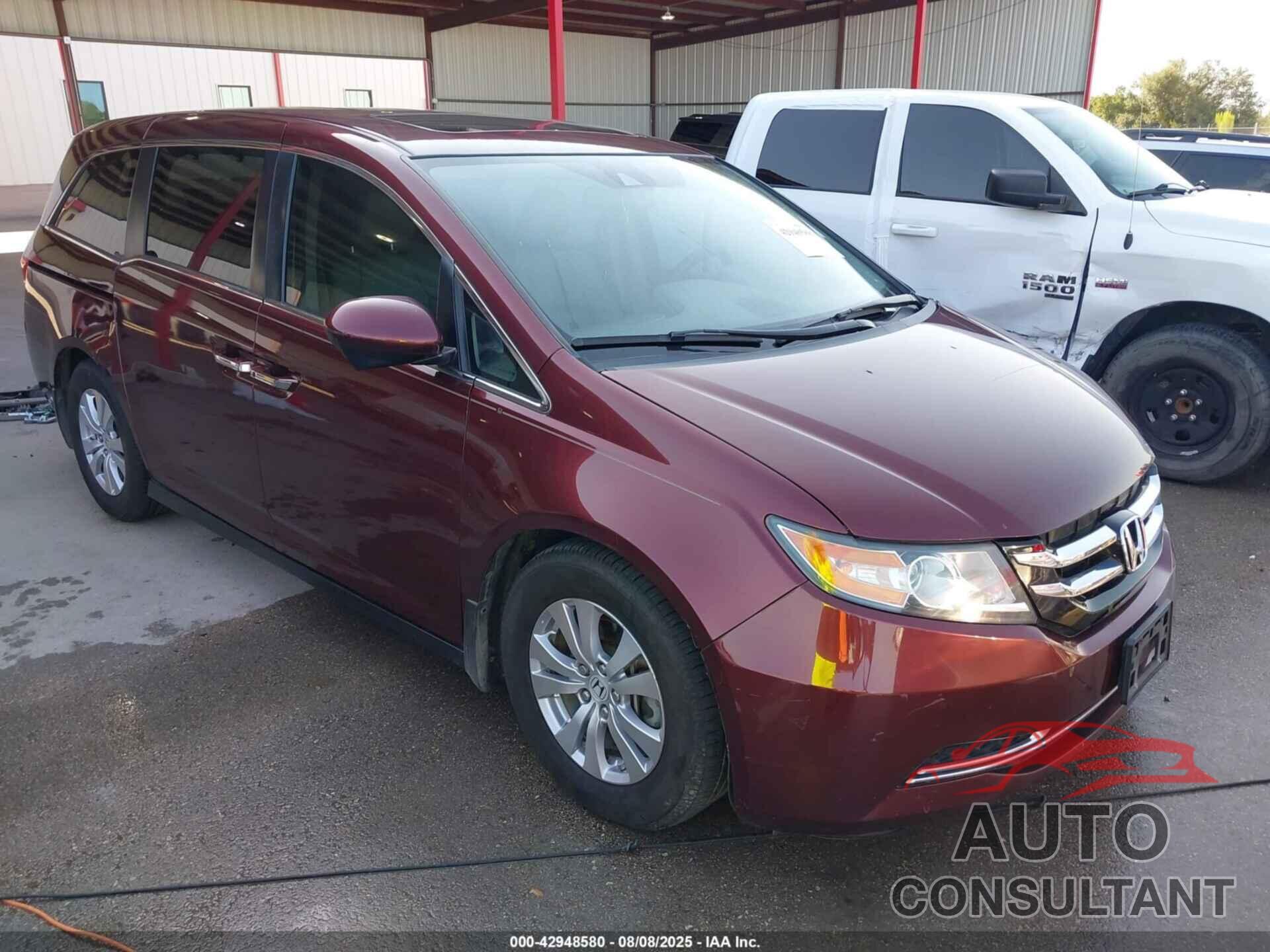 HONDA ODYSSEY 2016 - 5FNRL5H62GB091191