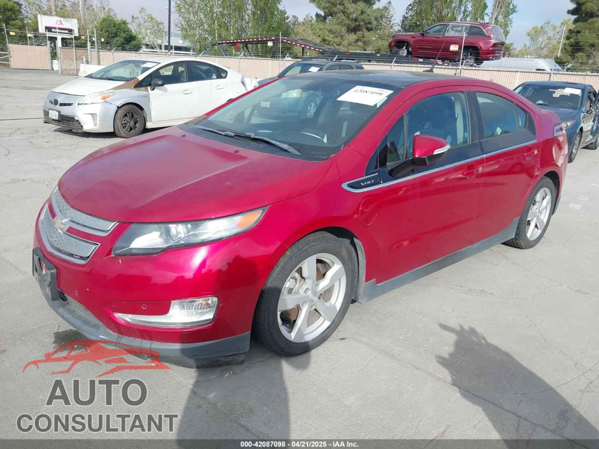 CHEVROLET VOLT 2012 - 1G1RB6E46CU112596