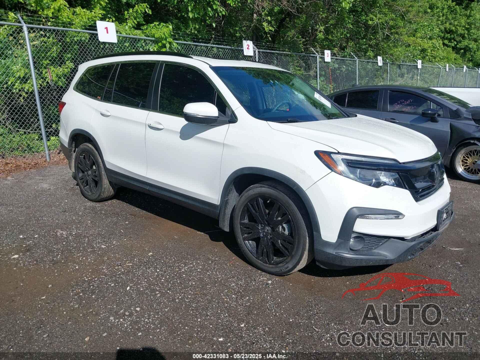 HONDA PILOT 2021 - 5FNYF6H26MB102565
