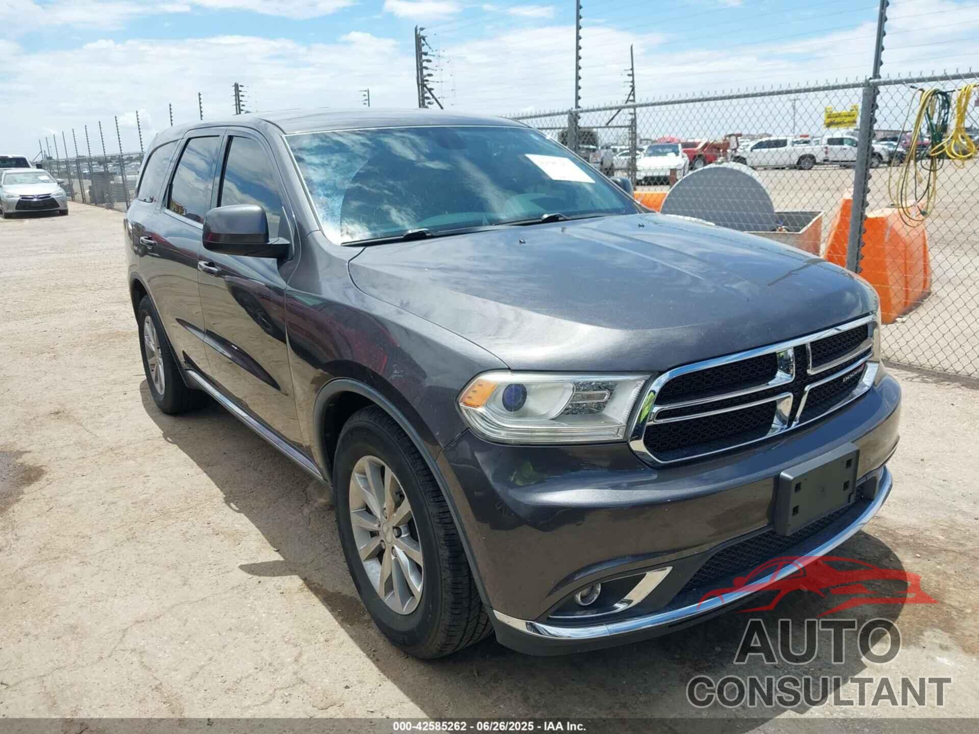 DODGE DURANGO 2016 - 1C4RDHAGXGC374243