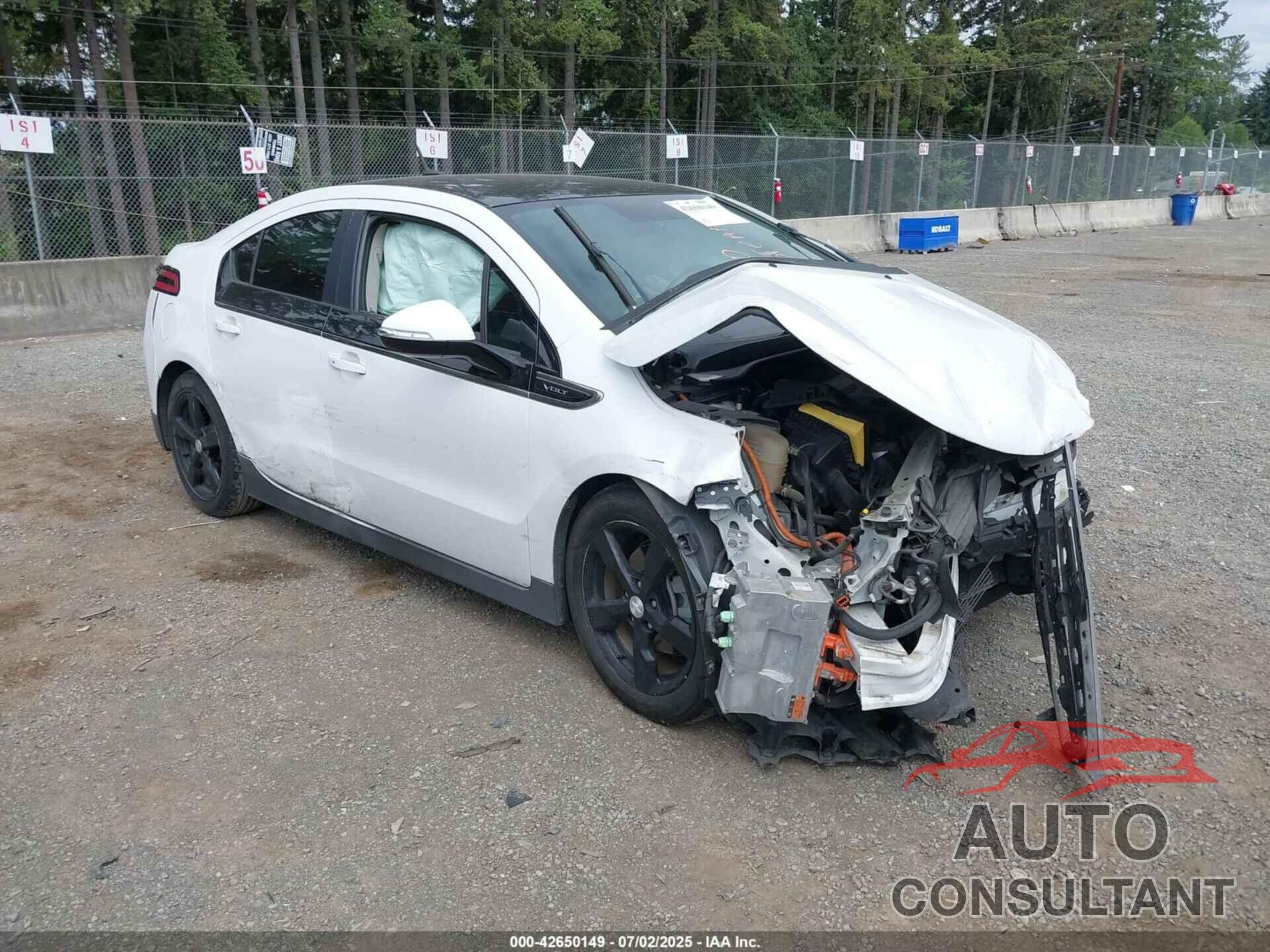 CHEVROLET VOLT 2012 - 1G1RH6E41CU114142
