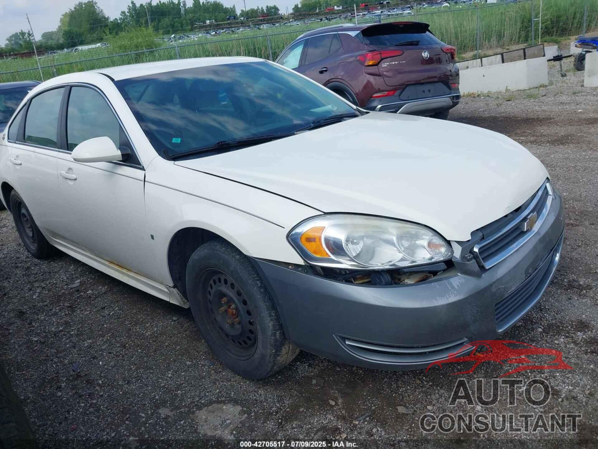 CHEVROLET IMPALA 2009 - 2G1WB57K191108730