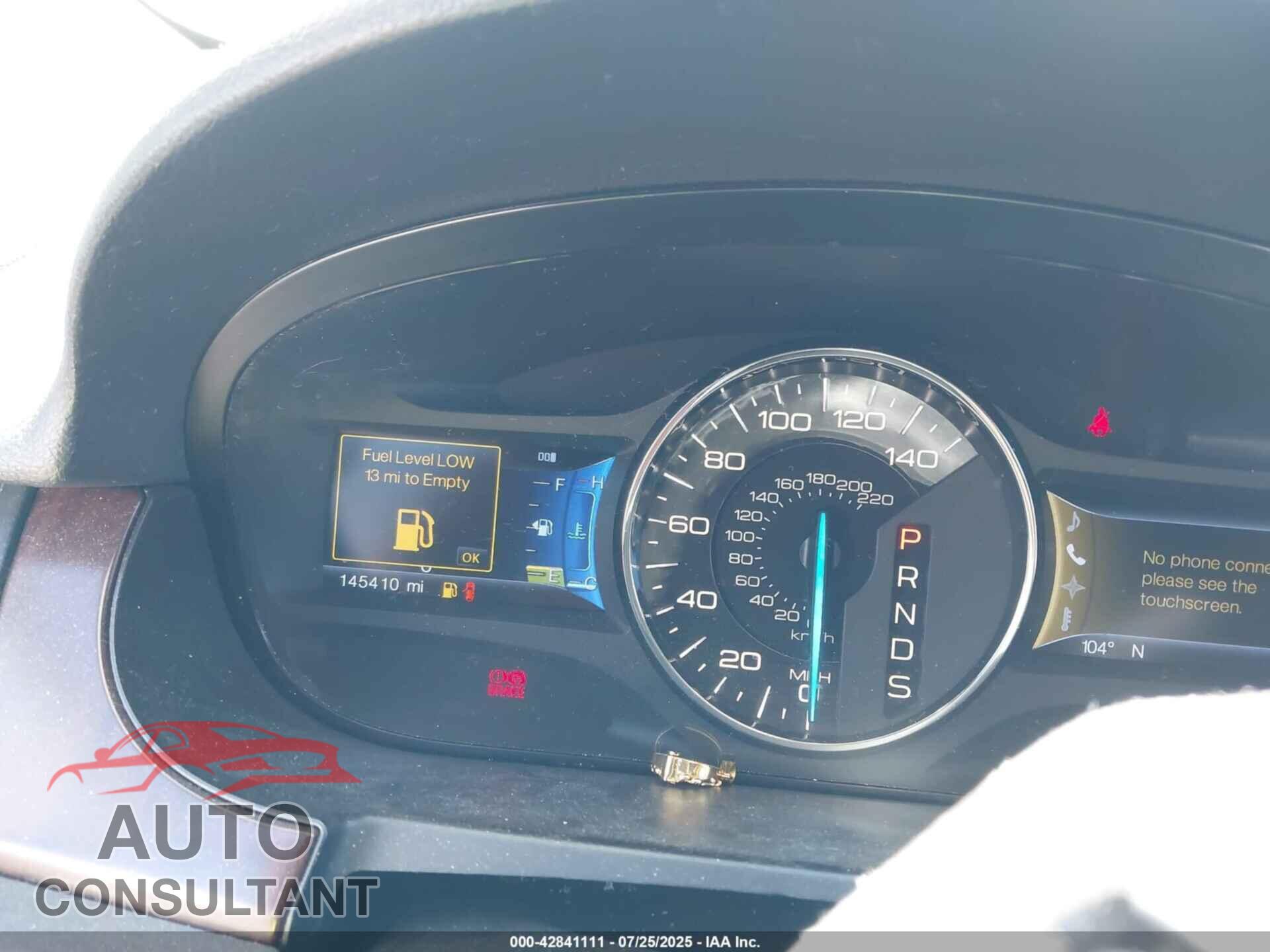 FORD EDGE 2013 - 2FMDK3KC6DBA75886