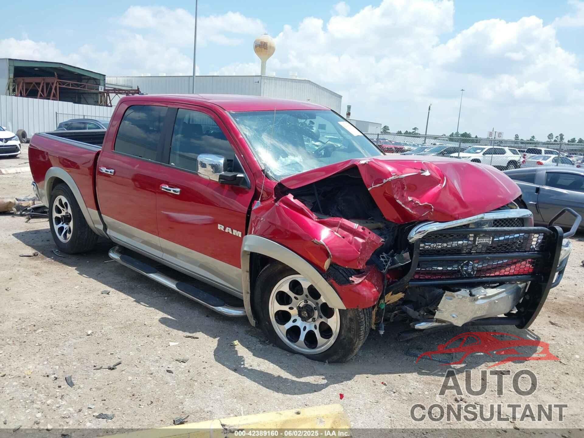 DODGE RAM 1500 2010 - 1D7RB1CTXAS179625