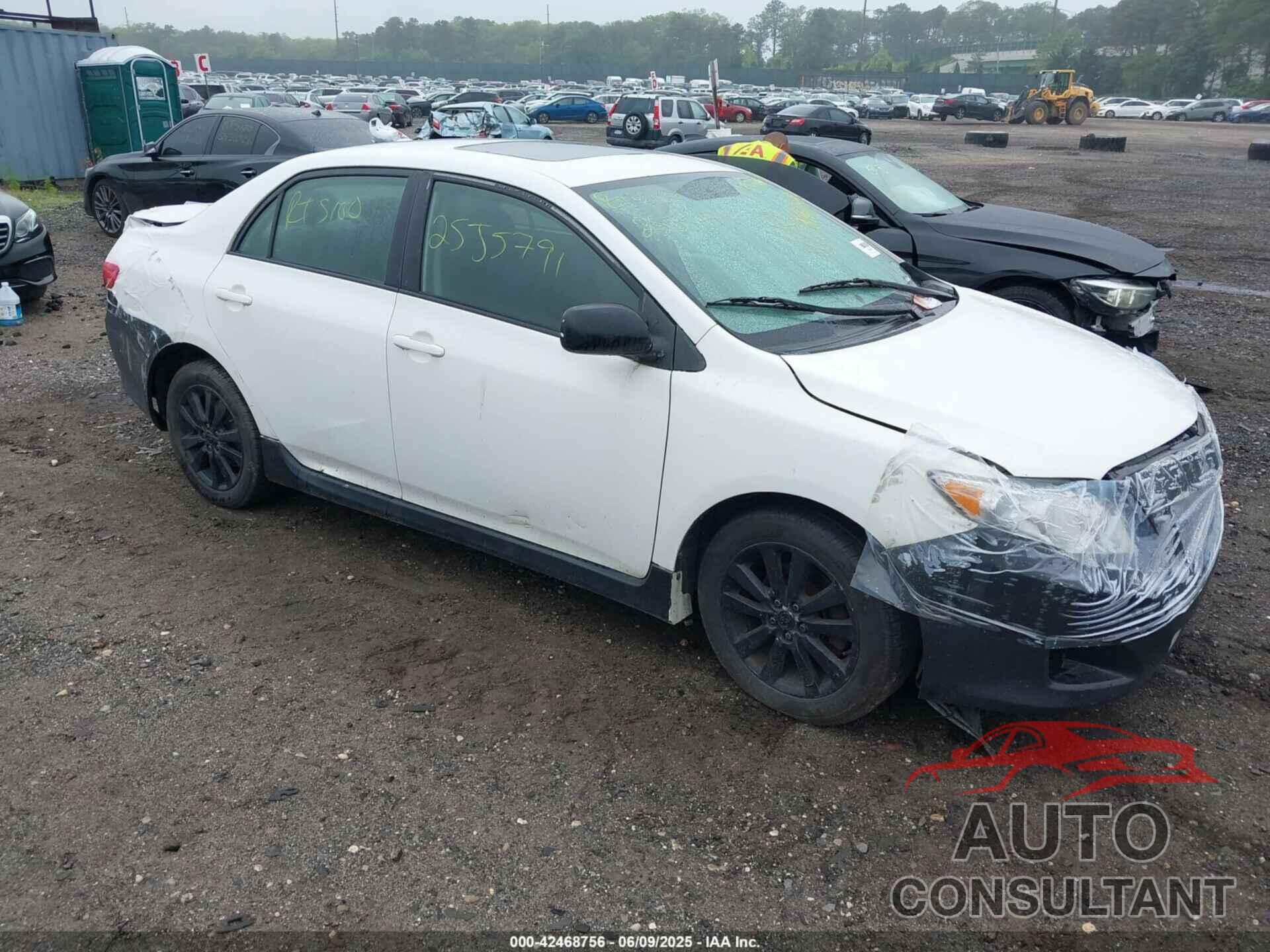 TOYOTA COROLLA 2009 - 1NXBU40E59Z156696