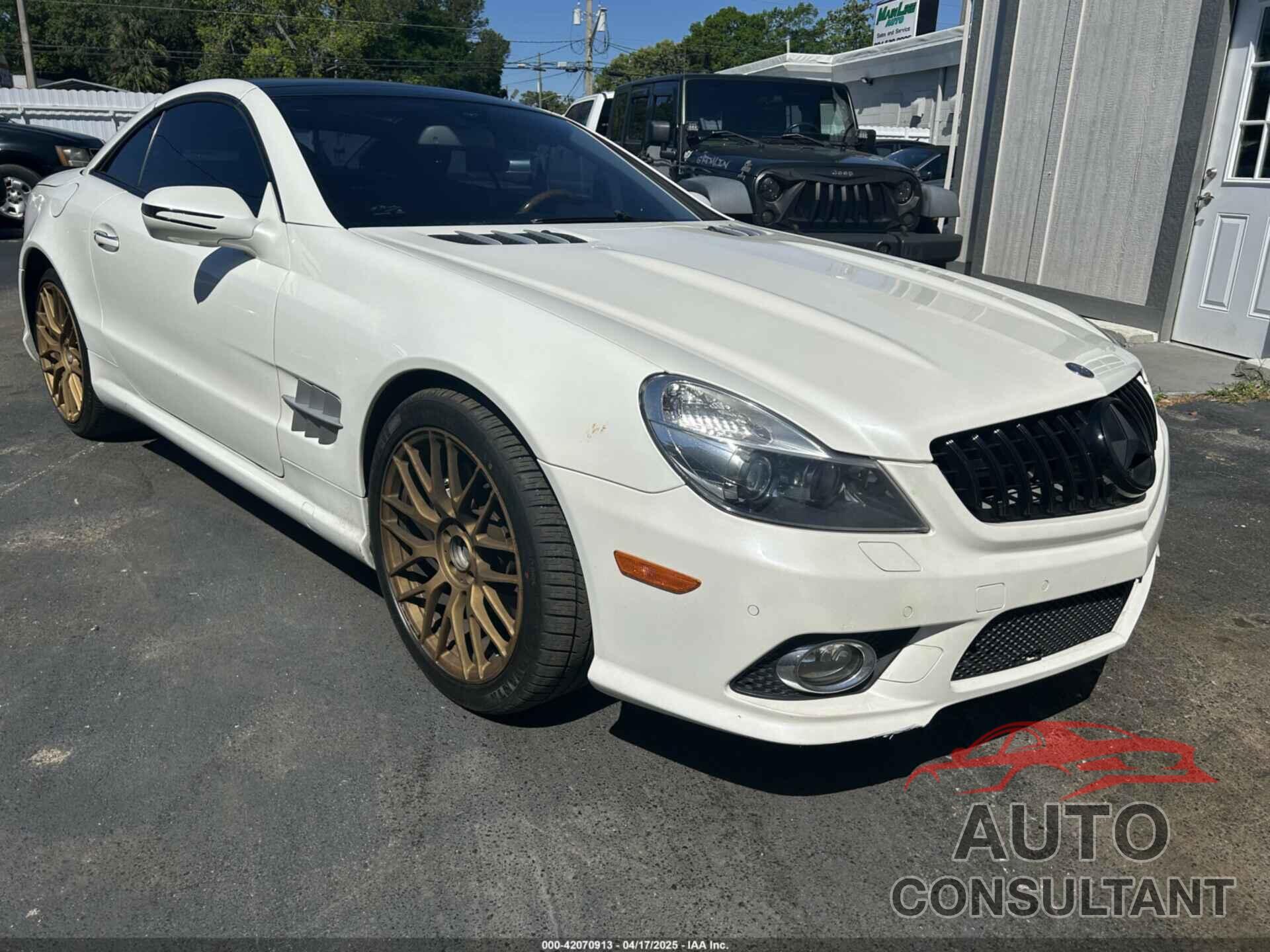 MERCEDES-BENZ SL 550 2012 - WDBSK7BA5CF168279