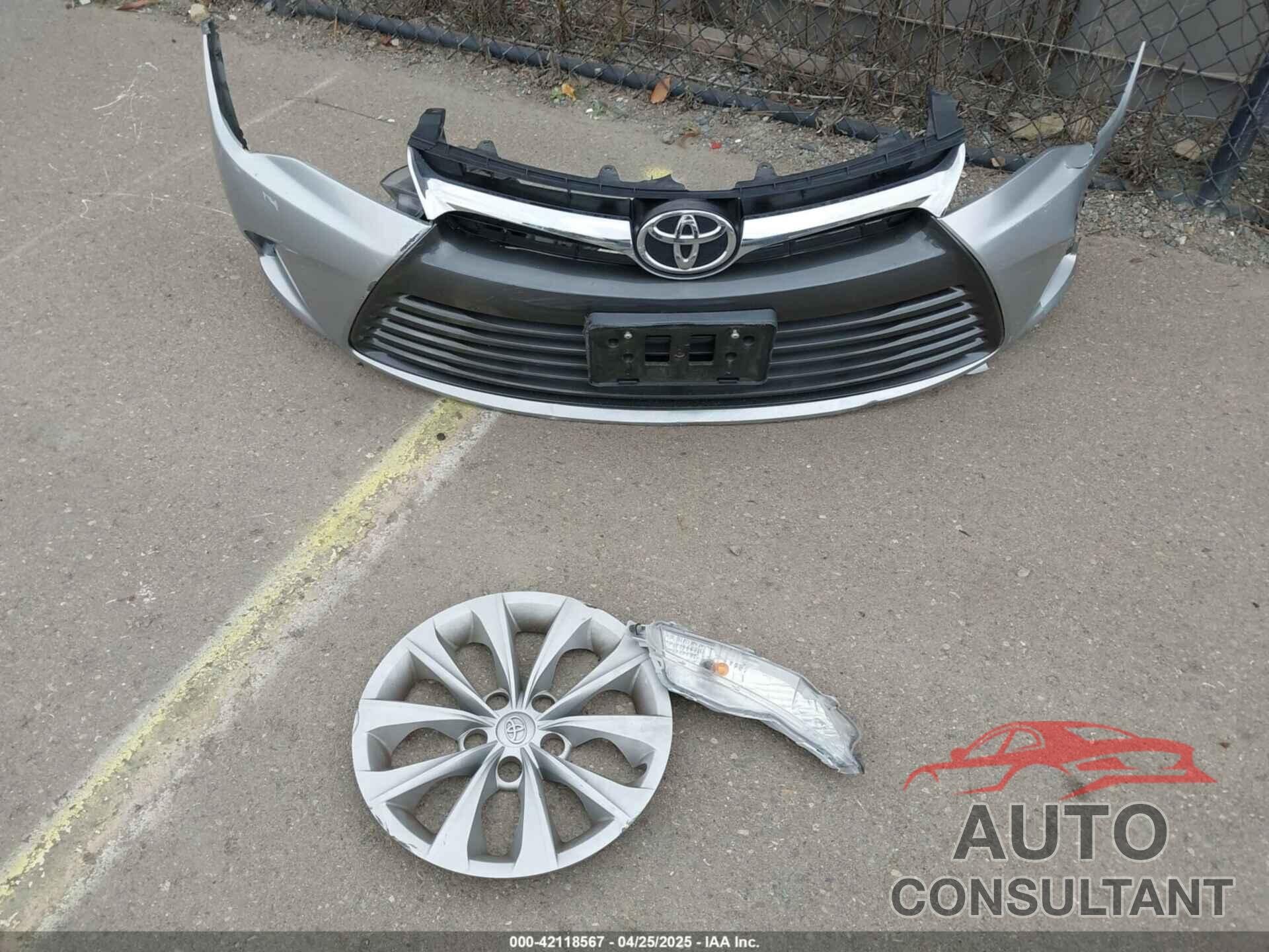 TOYOTA CAMRY 2017 - 4T1BF1FK4HU412900