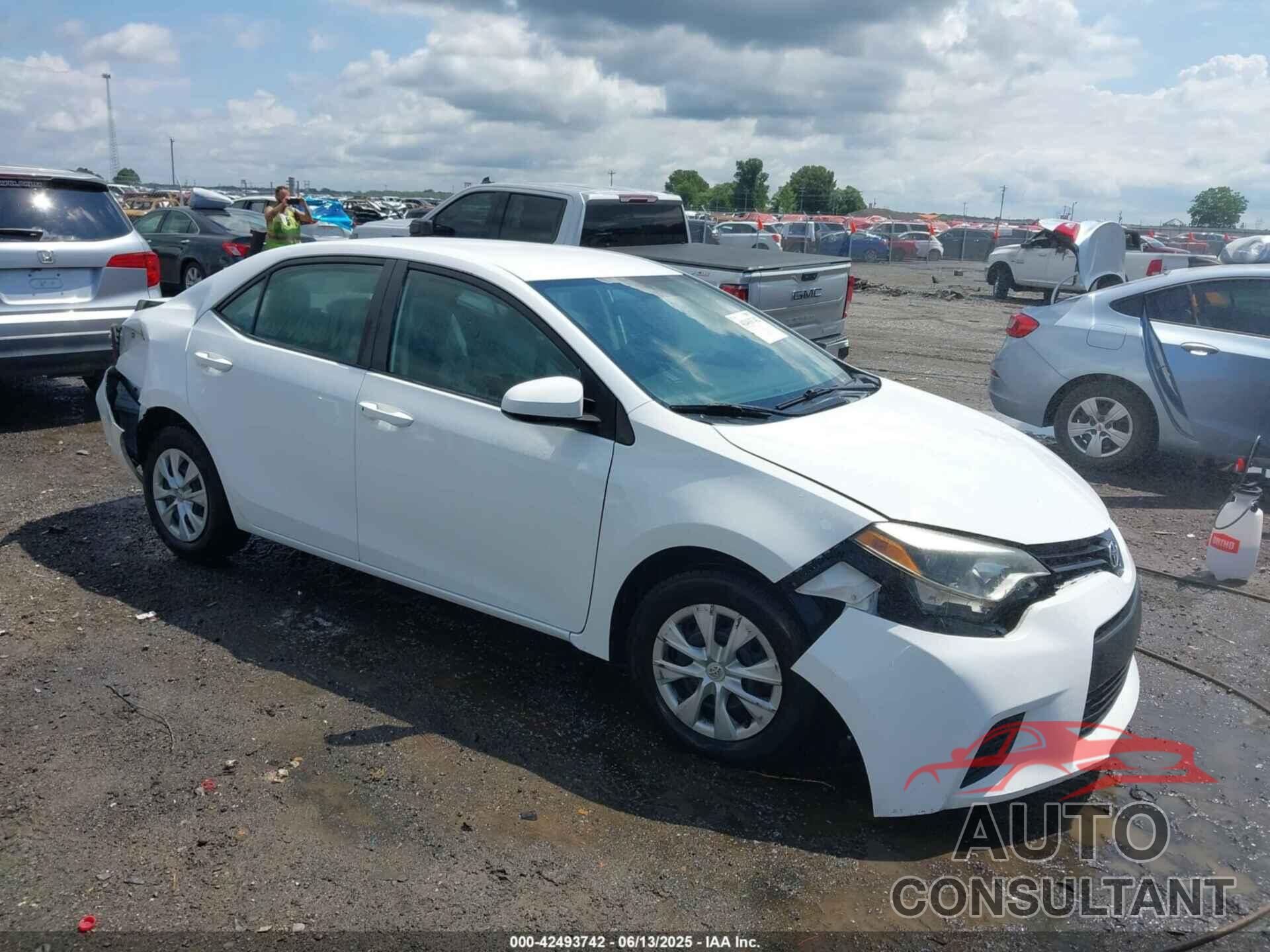 TOYOTA COROLLA 2015 - 2T1BURHE6FC308306