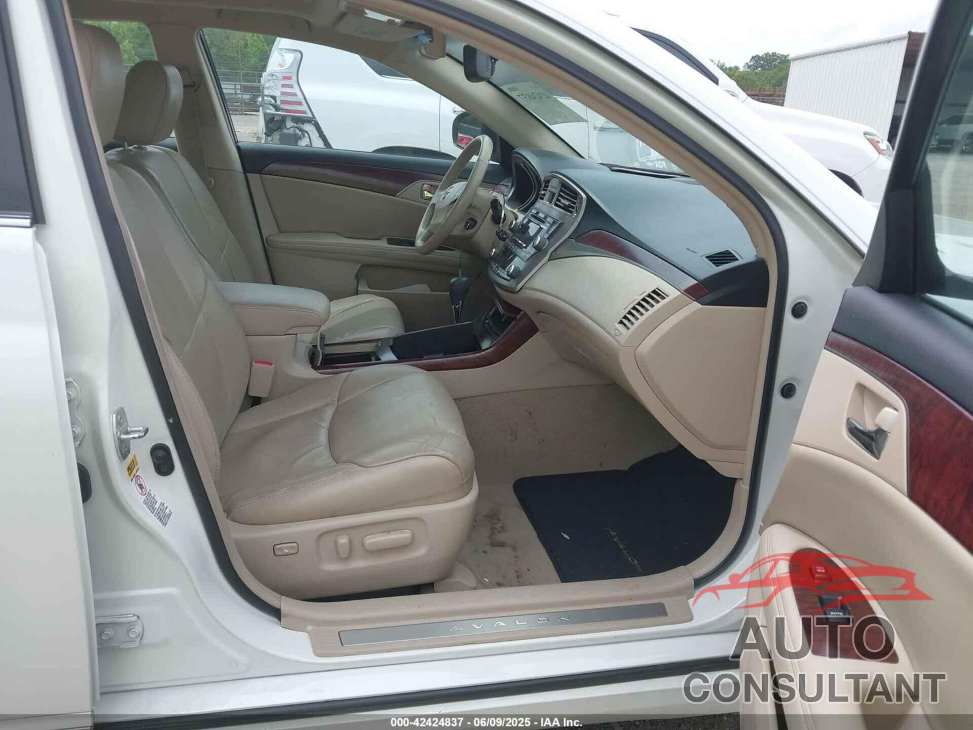 TOYOTA AVALON 2011 - 4T1BK3DB9BU384433