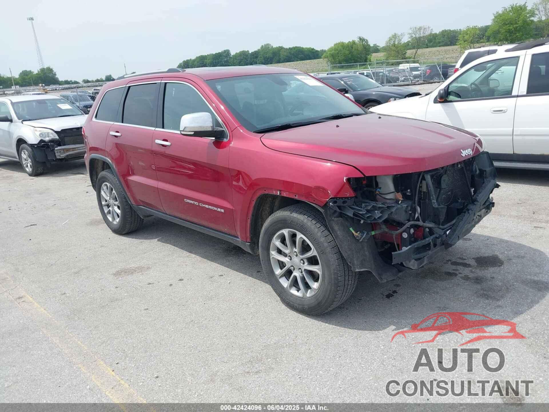 JEEP GRAND CHEROKEE 2015 - 1C4RJFBGXFC124589