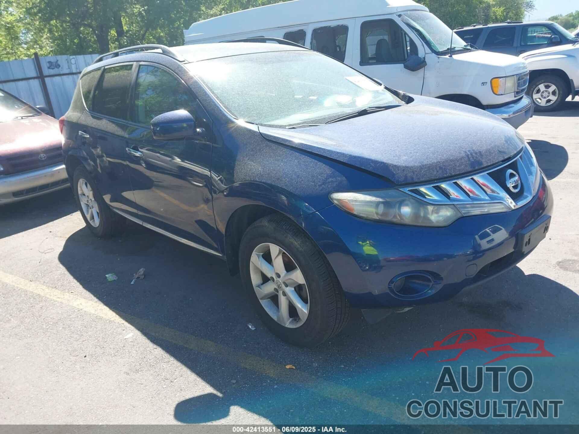 NISSAN MURANO 2009 - JN8AZ18W29W108580
