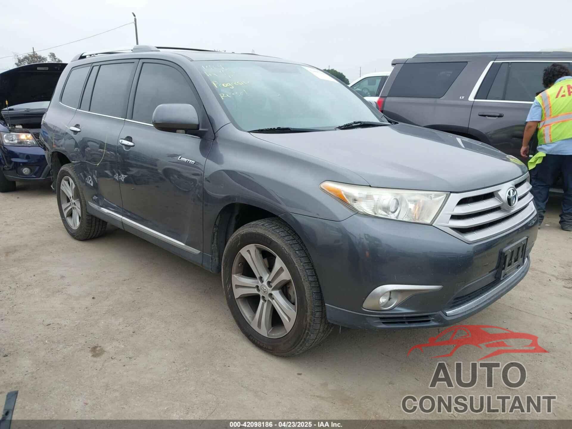 TOYOTA HIGHLANDER 2011 - 5TDYK3EH3BS028078