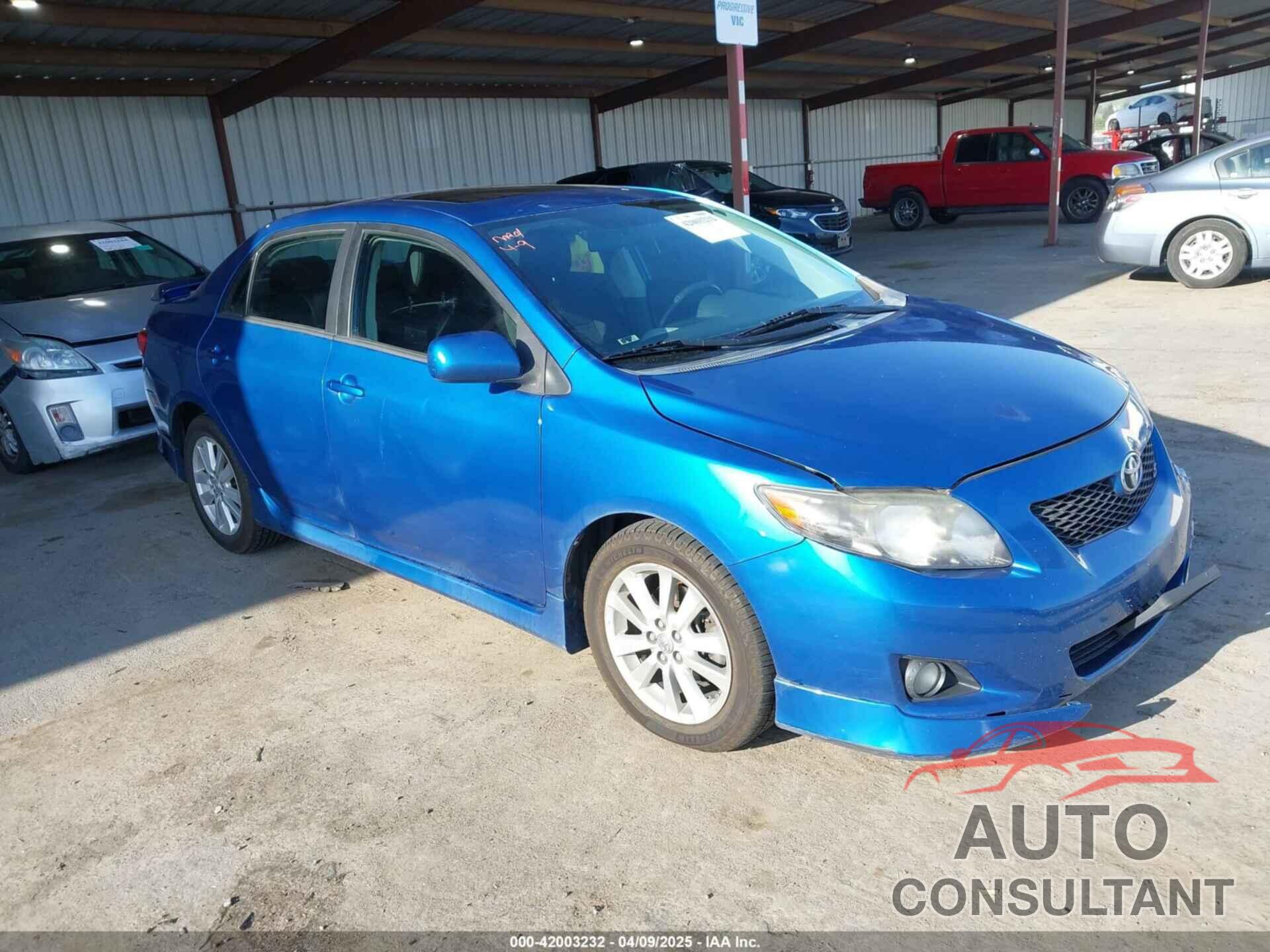 TOYOTA COROLLA 2010 - 2T1BU4EE2AC381544