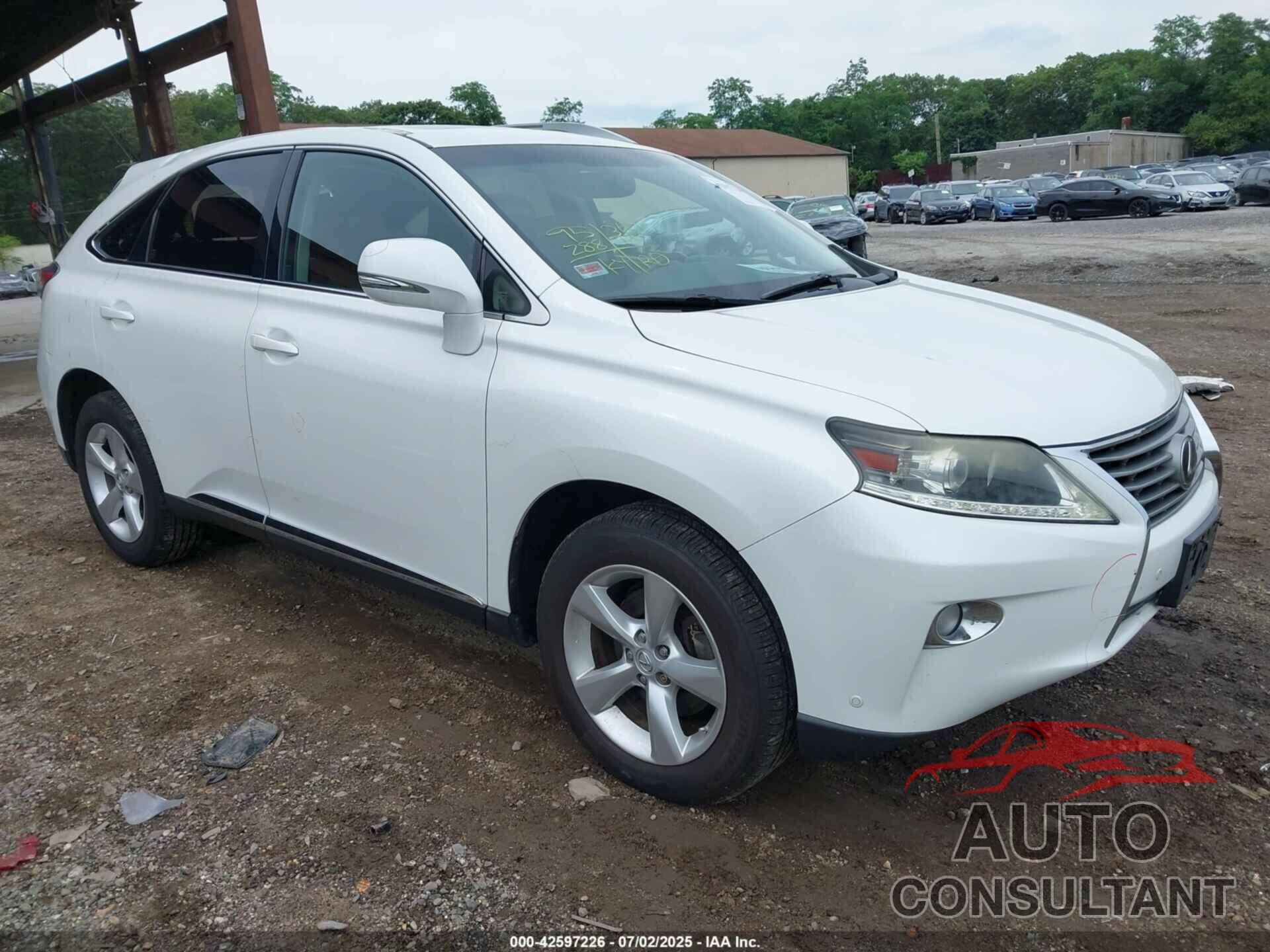 LEXUS RX 350 2013 - JTJBK1BA9D2453653