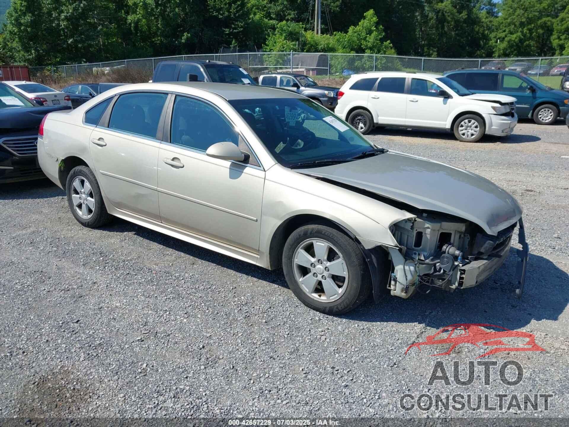 CHEVROLET IMPALA 2011 - 2G1WG5EK6B1131155