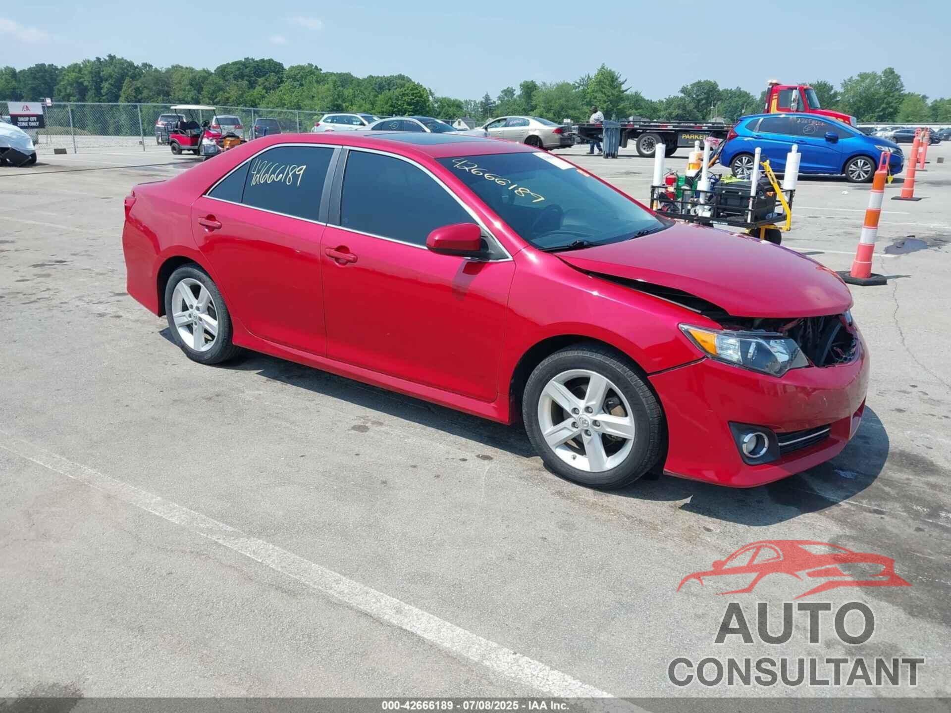 TOYOTA CAMRY 2012 - 4T1BF1FK7CU601923