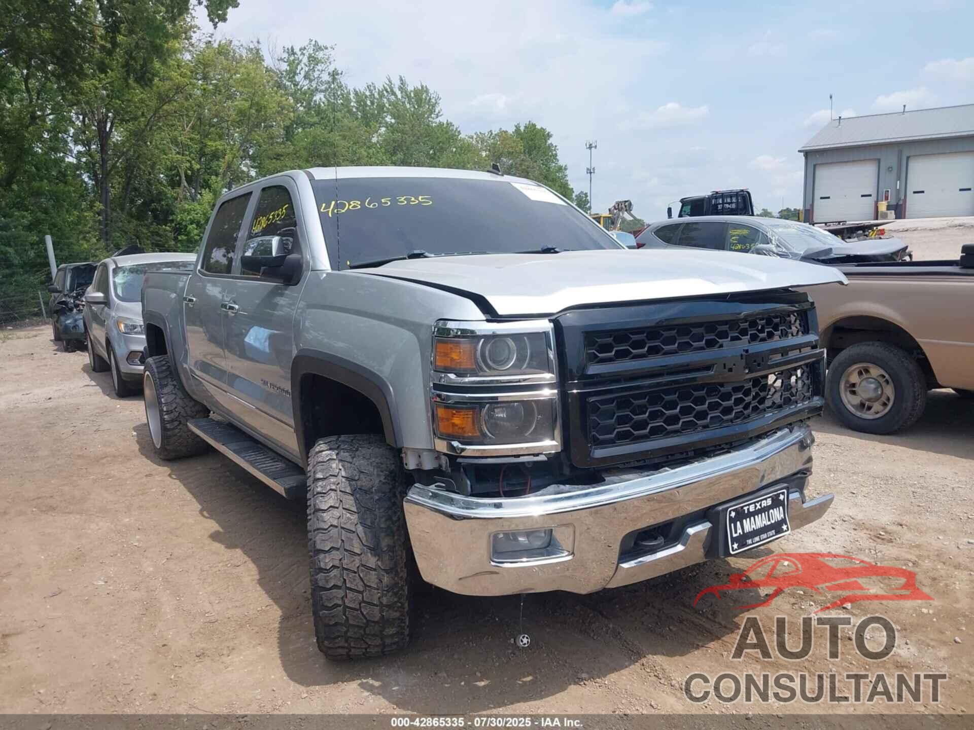 CHEVROLET SILVERADO 1500 2014 - 3GCUKSEC4EG314912