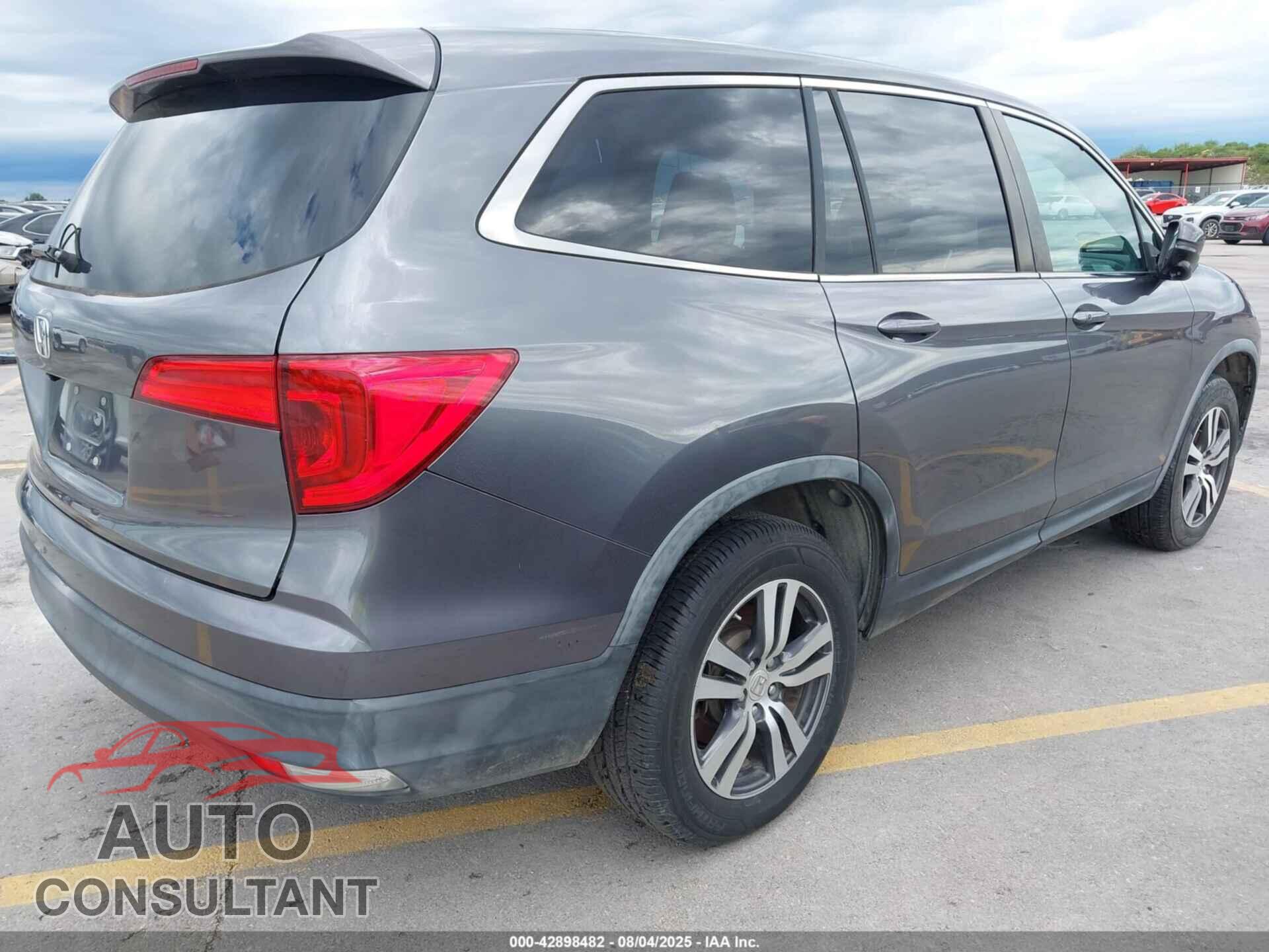 HONDA PILOT 2016 - 5FNYF5H70GB010975